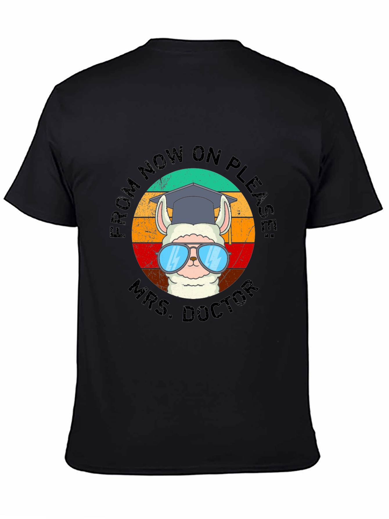 Mrs. Doctor Llama Graphic Tee