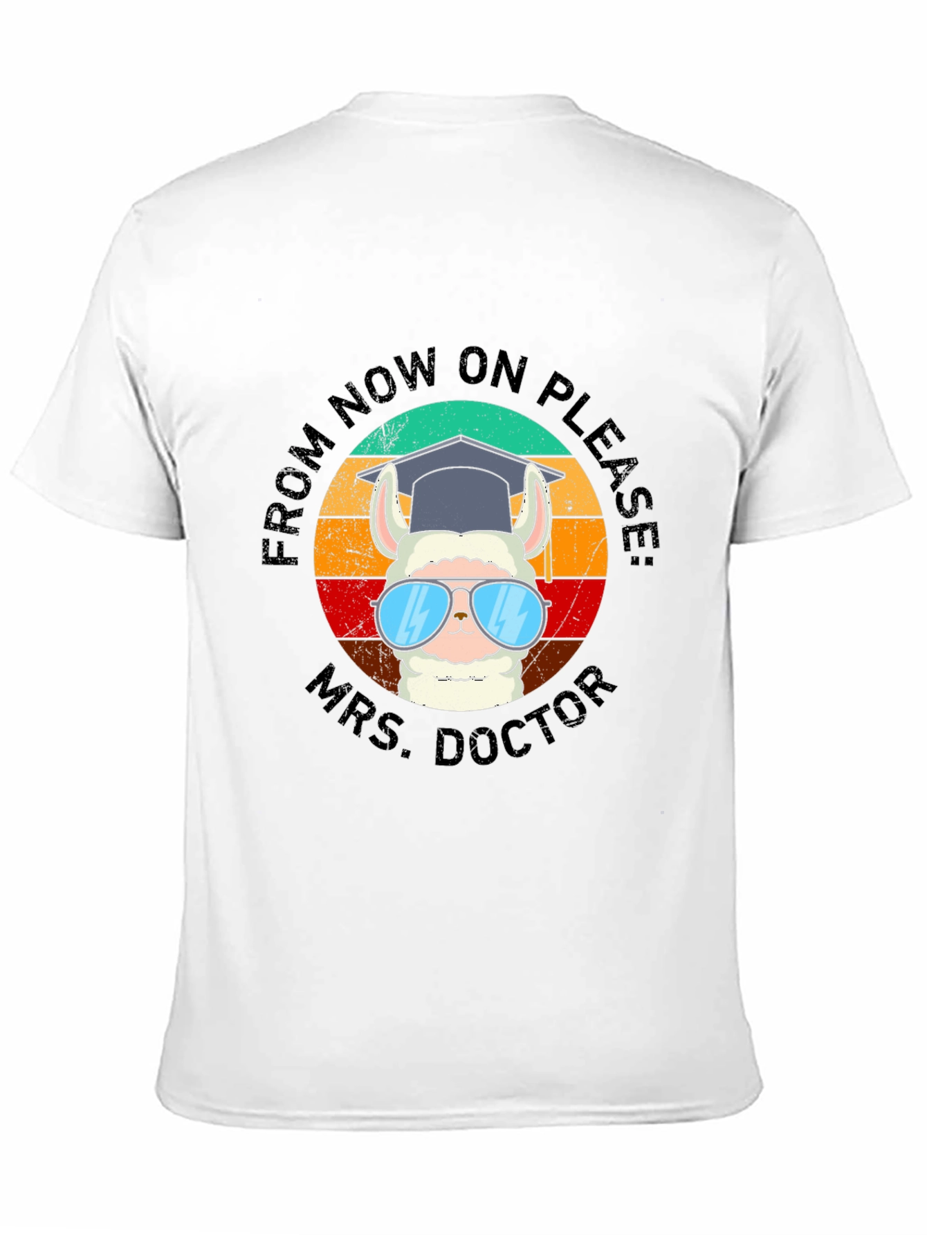Mrs. Doctor Llama Graphic Tee