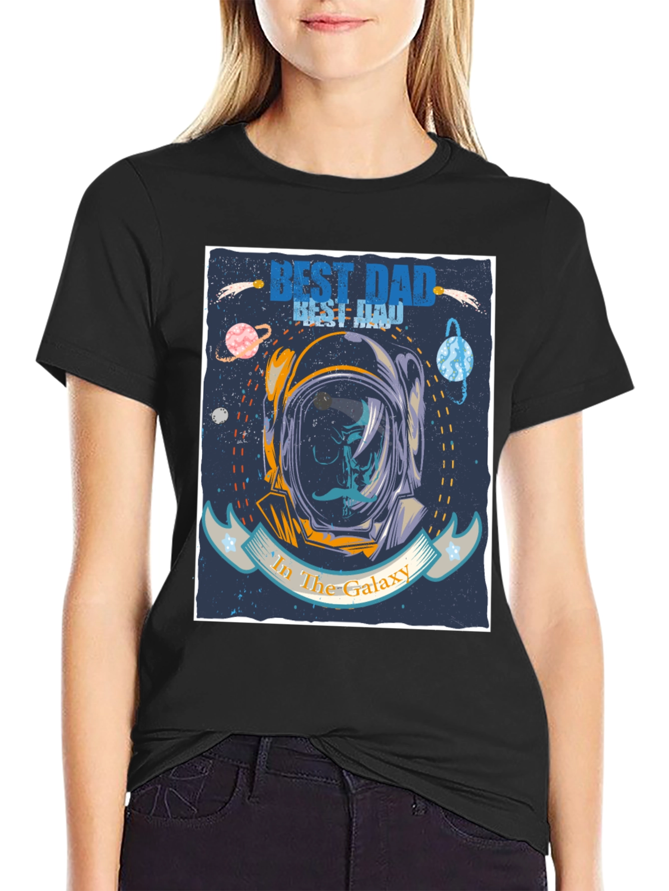Best Dad in the Galaxy T-Shirt