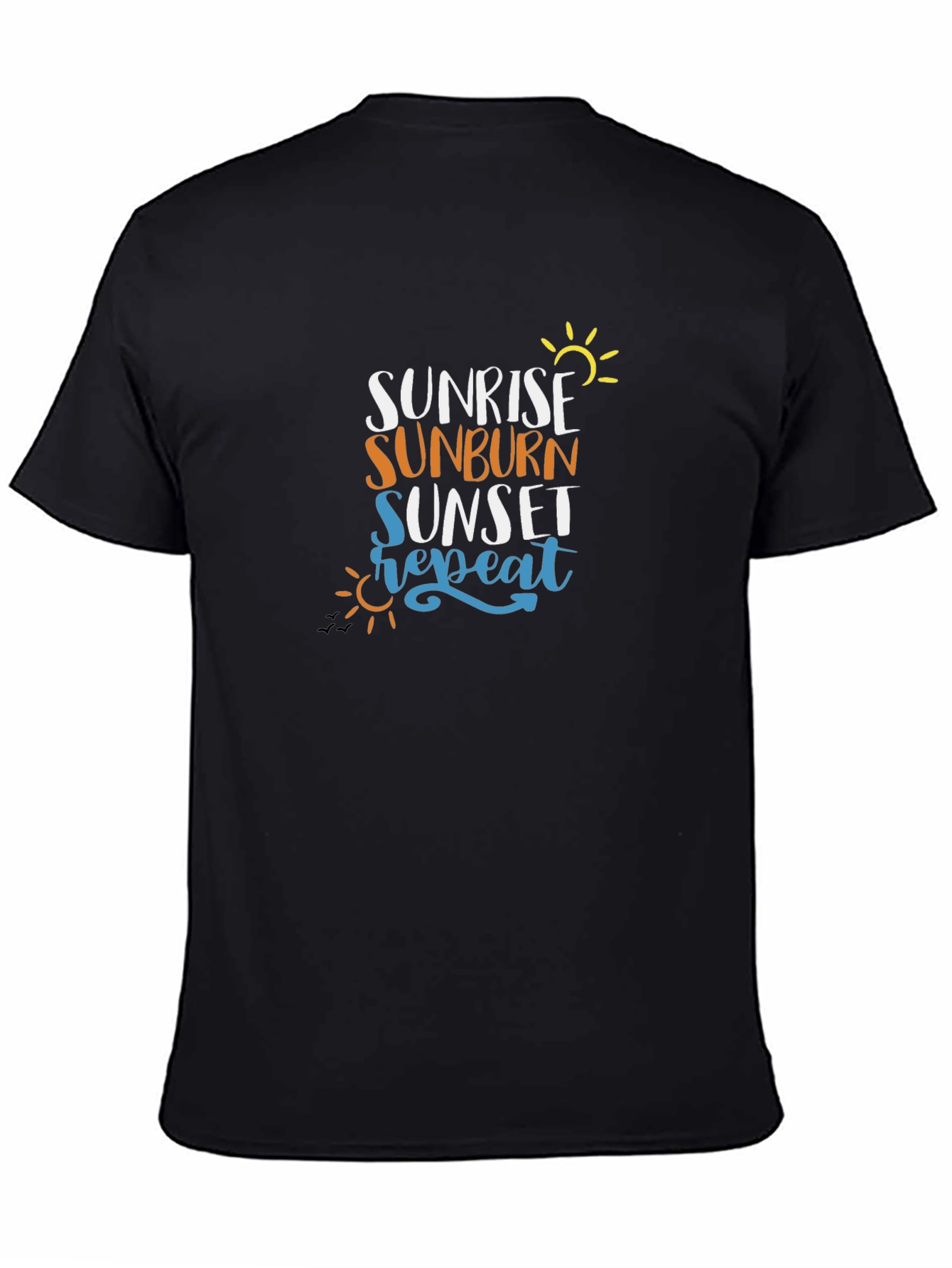 Sunrise Sunburn Sunset Repeat Graphic Tee
