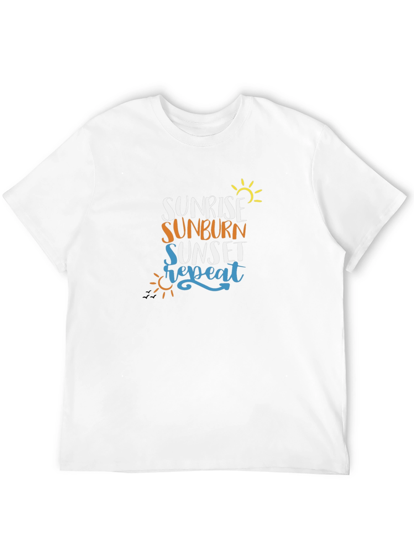 Sunrise Sunburn Sunset Repeat Graphic Tee