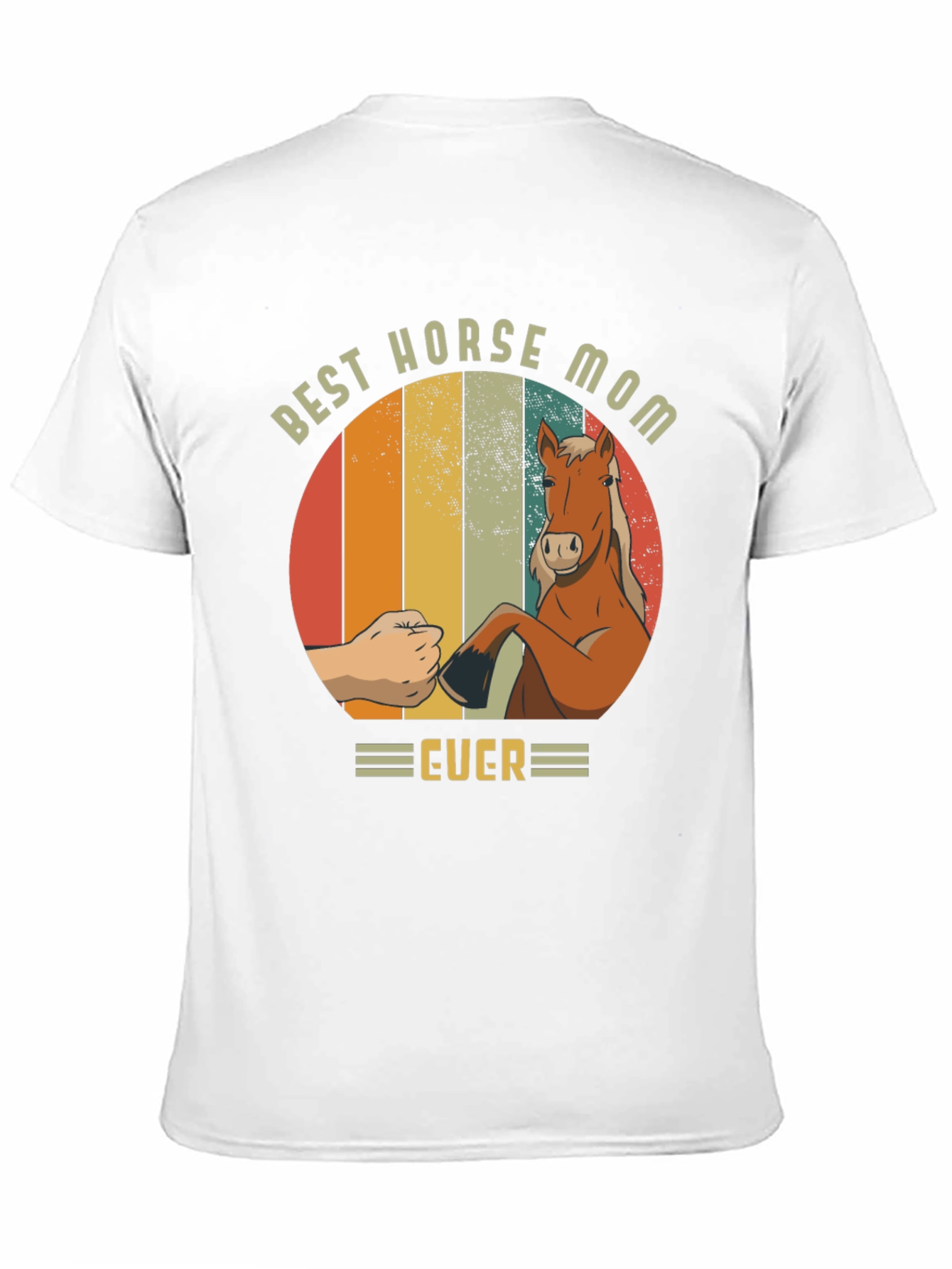 Best Horse Mom Ever T-Shirt - Equestrian Gift