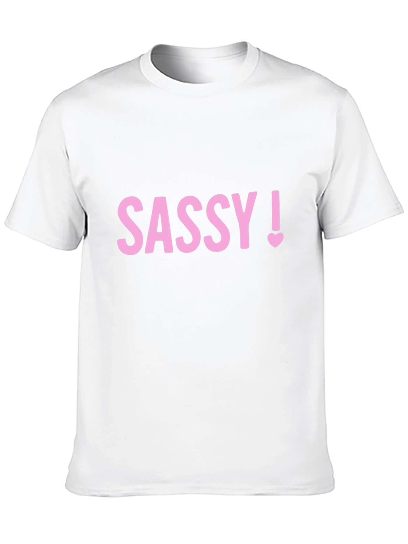 Sassy! Pink Graphic T-Shirt - Black