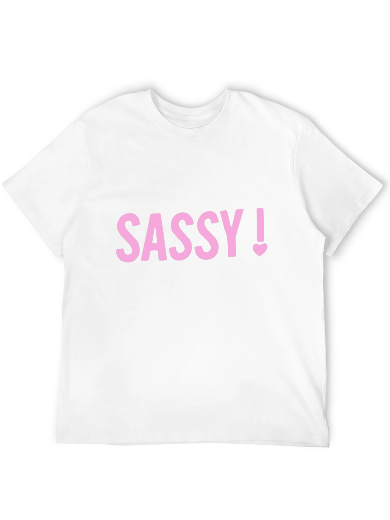 Sassy! Pink Graphic T-Shirt - Black