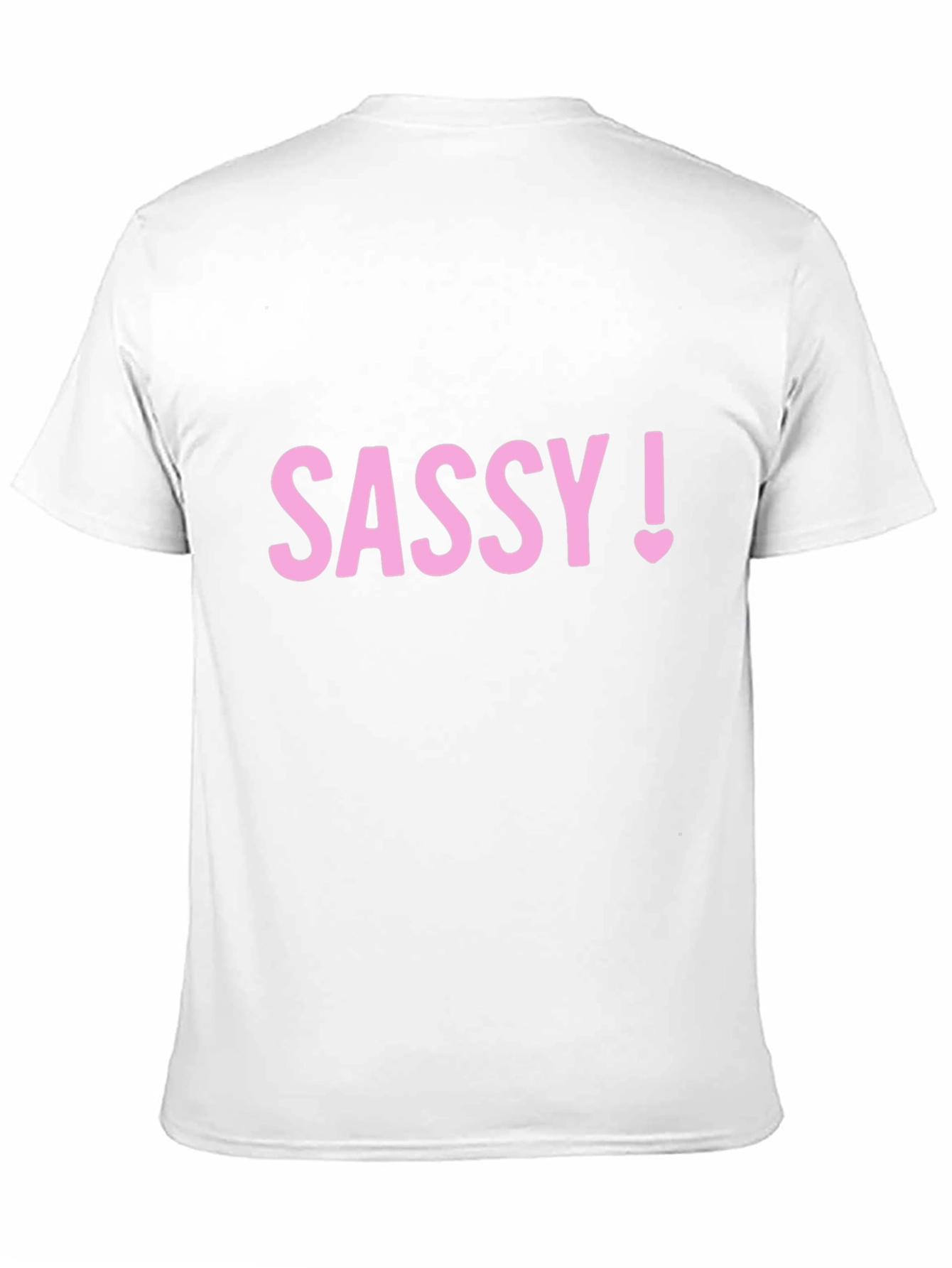 Sassy! Pink Graphic T-Shirt - Black