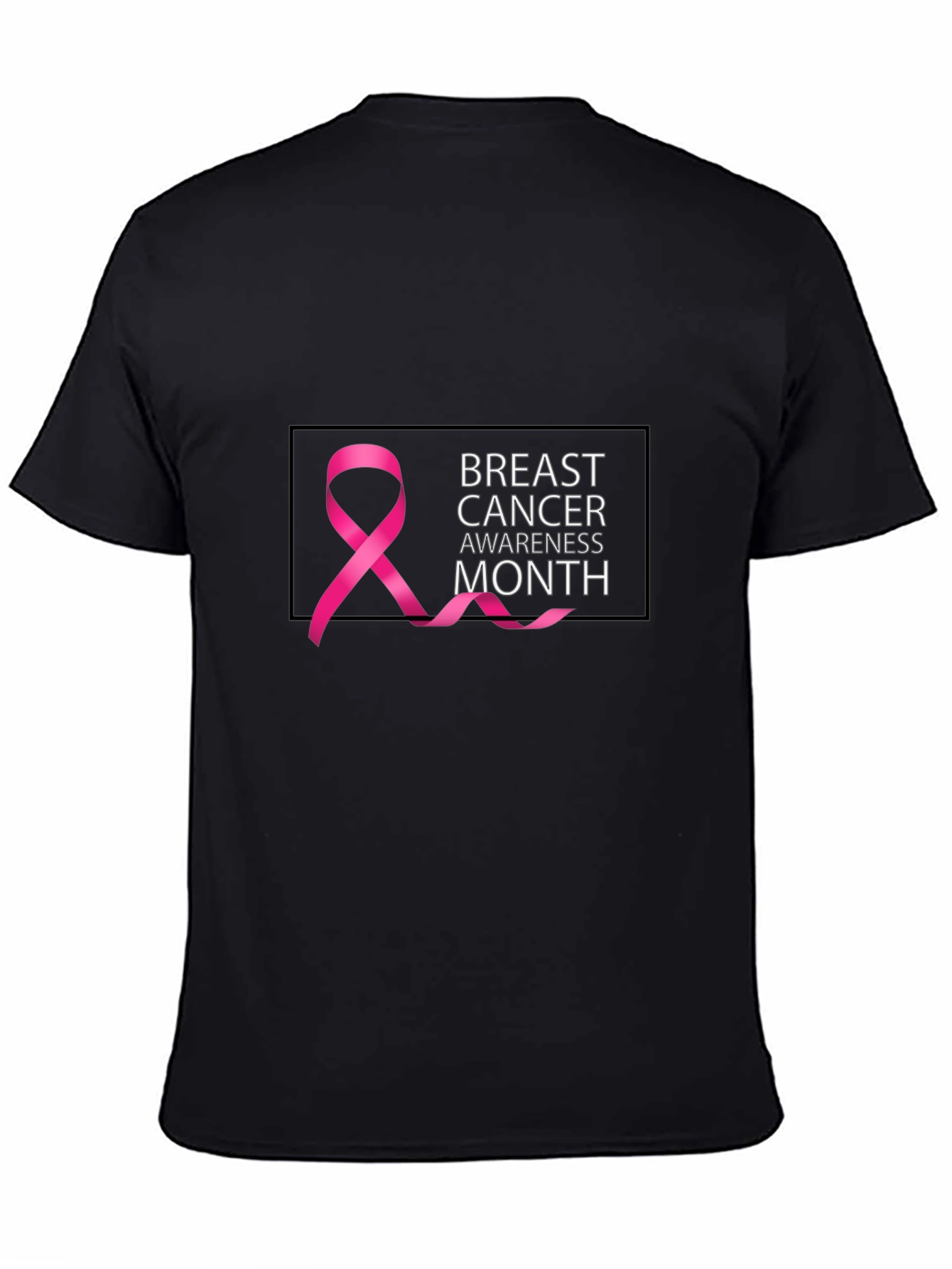 Breast Cancer Awareness Month Black T-Shirt