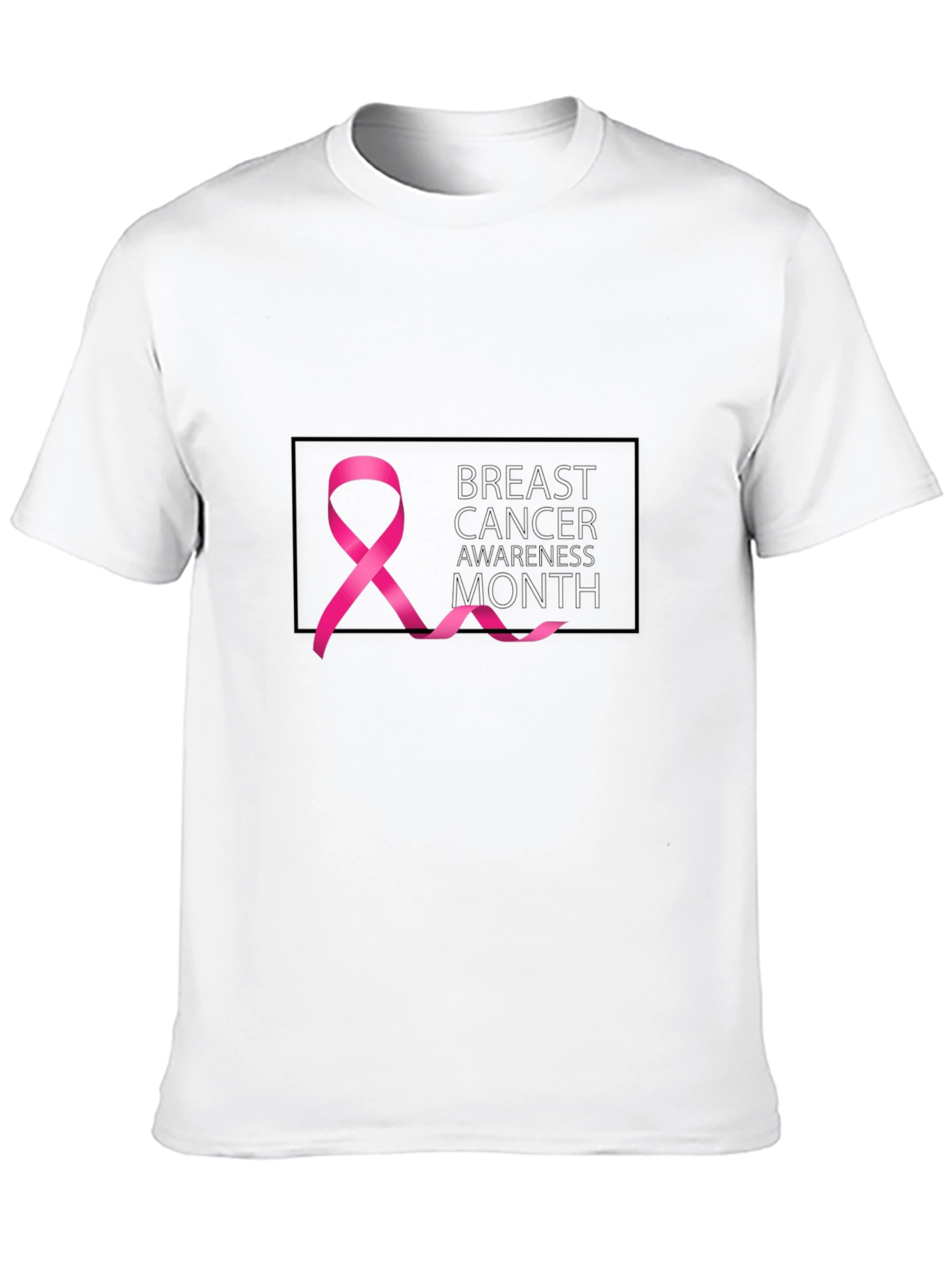 Breast Cancer Awareness Month Black T-Shirt