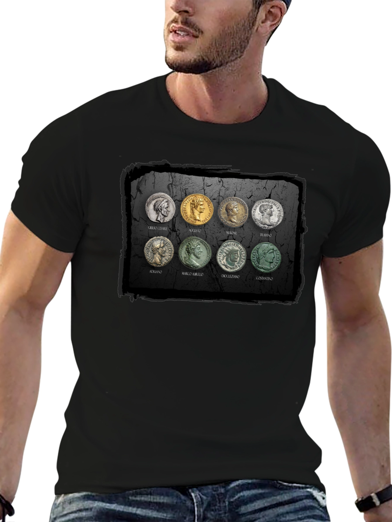 Ancient Roman Emperors Coin T-Shirt
