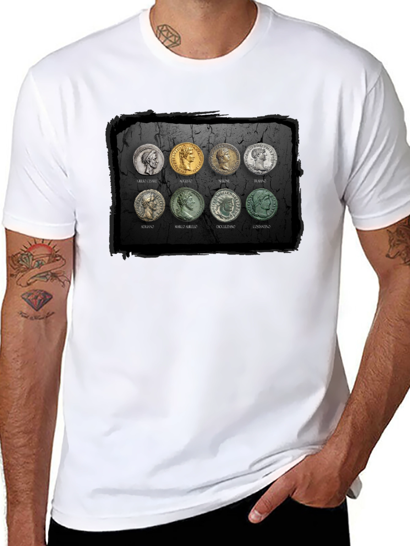 Ancient Roman Emperors Coin T-Shirt