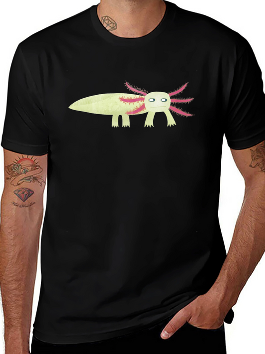 Axolotl Graphic T-Shirt - Funny Creature Tee