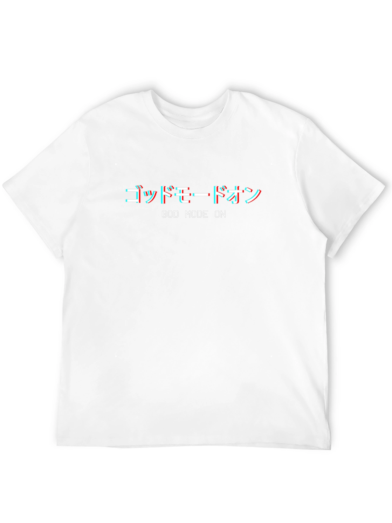 God Mode On Graphic Tee - Black