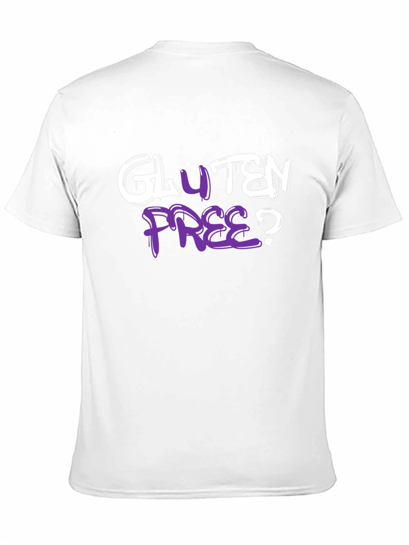 Gluten Free T-Shirt Black Graphic Tee