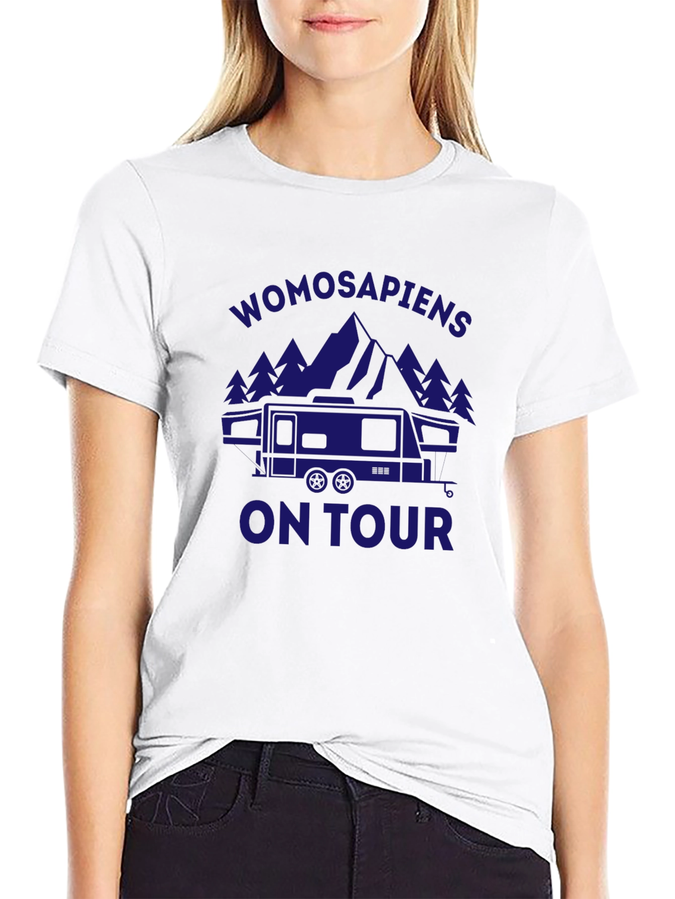 Womosapiens On Tour Graphic T-Shirt