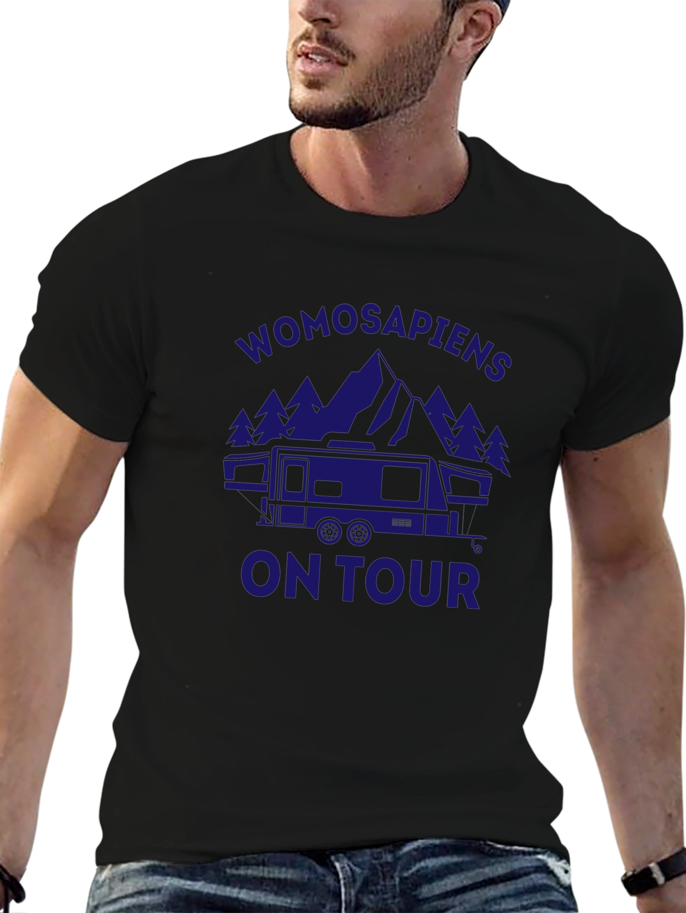 Womosapiens On Tour Graphic T-Shirt