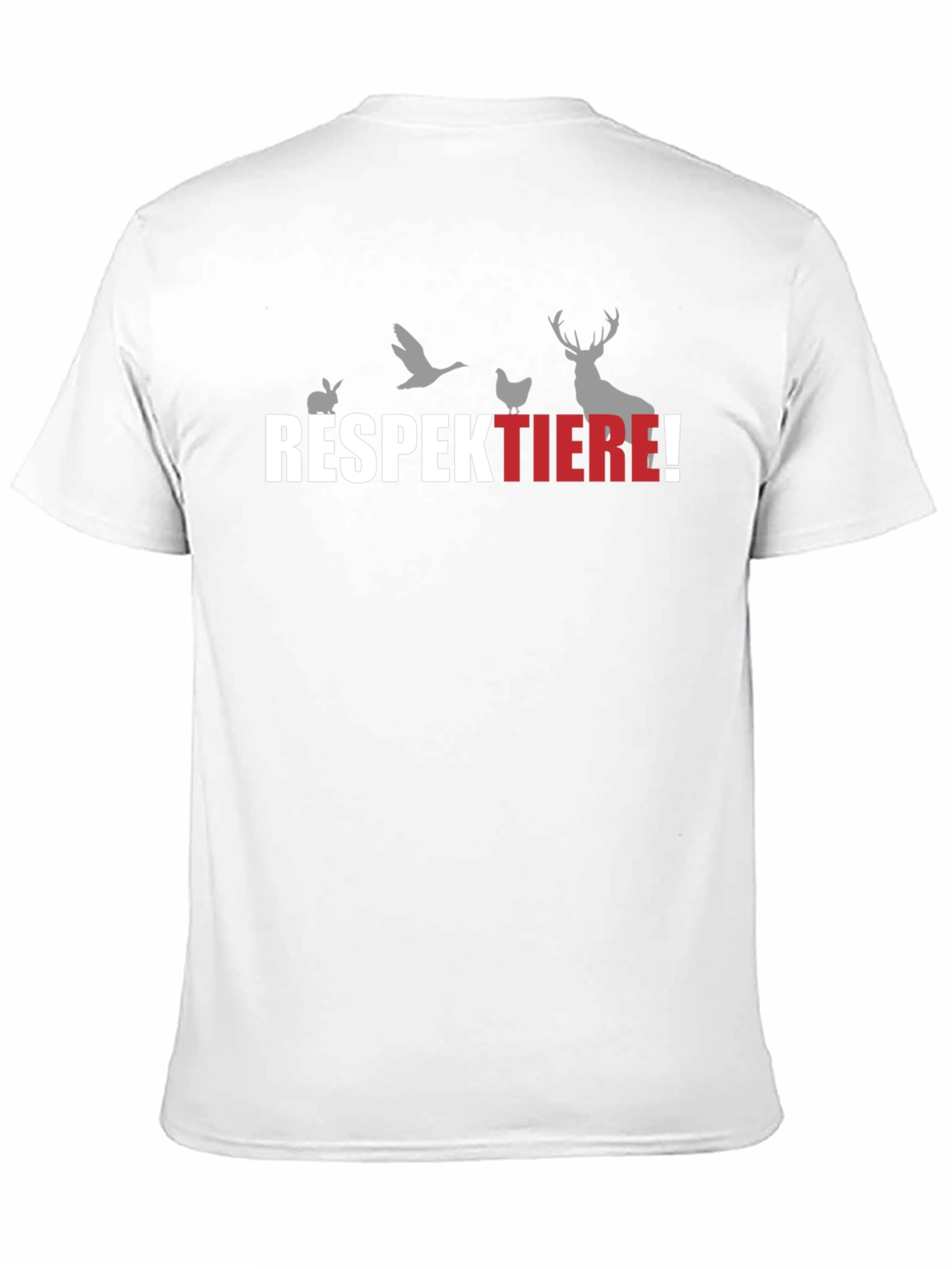 Respect Animals Tee - Vegan Awareness Shirt