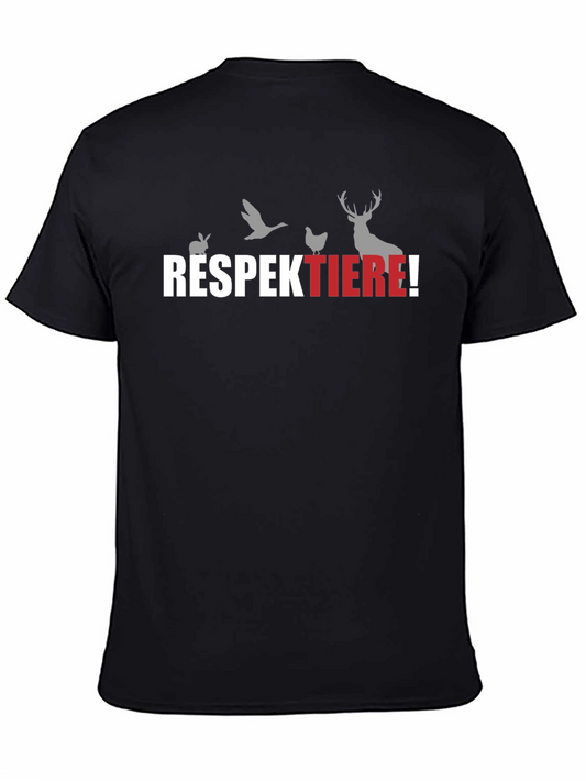 Respect Animals Tee - Vegan Awareness Shirt
