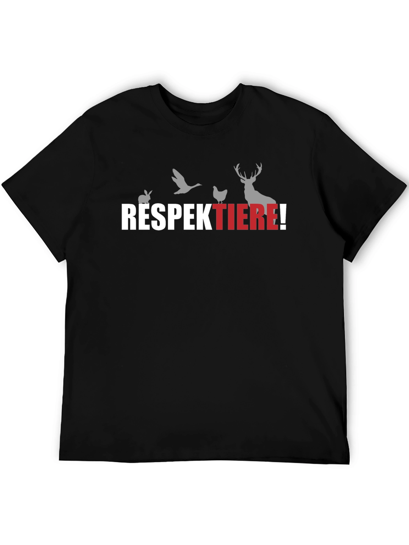Respect Animals Tee - Vegan Awareness Shirt