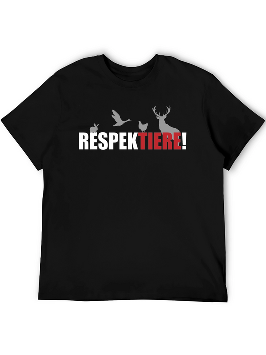 Respect Animals Tee - Vegan Awareness Shirt