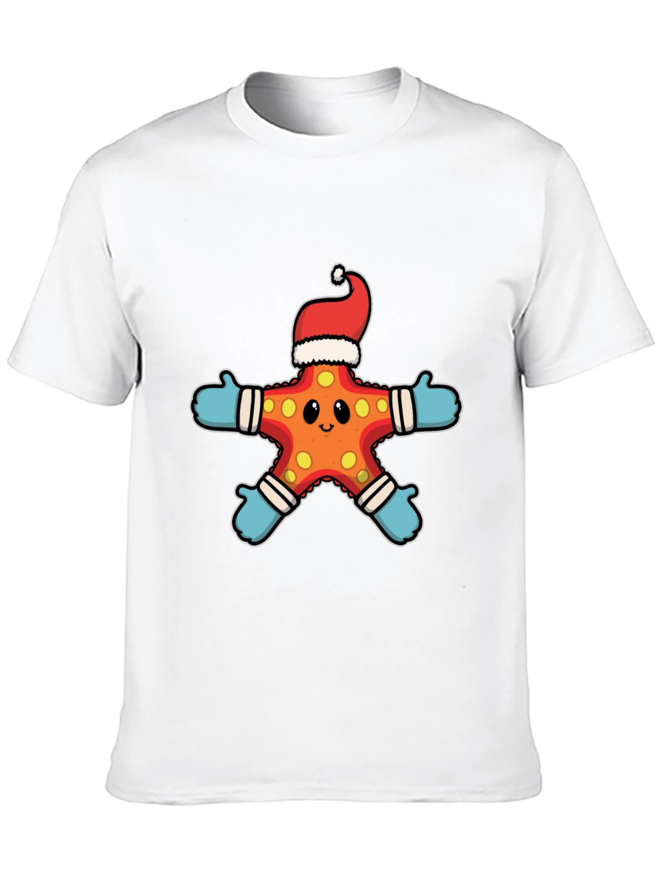Christmas Starfish T-Shirt - Holiday Cheer