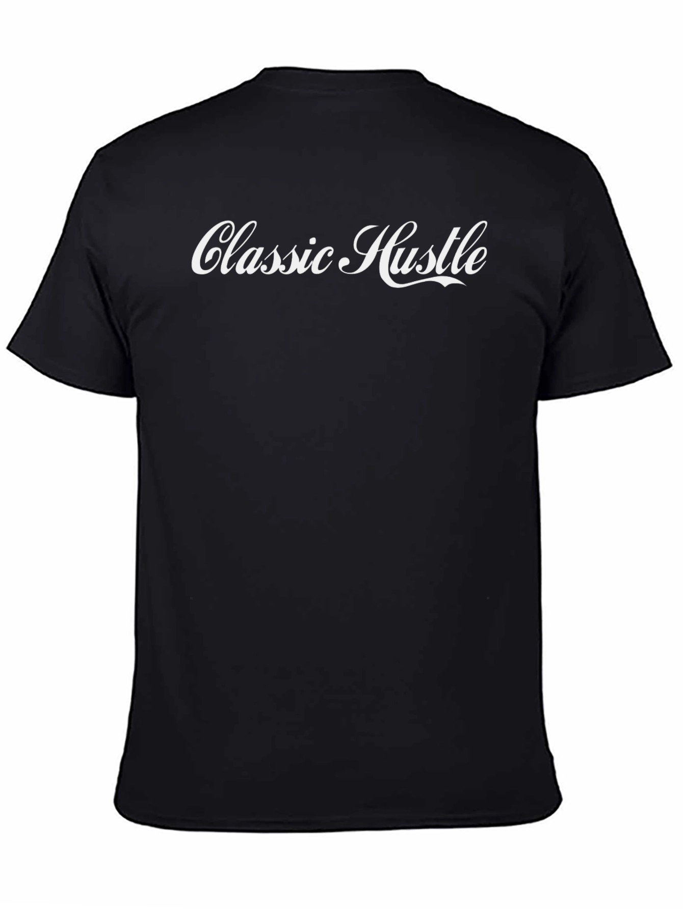Classic Hustle Graphic Tee - Black