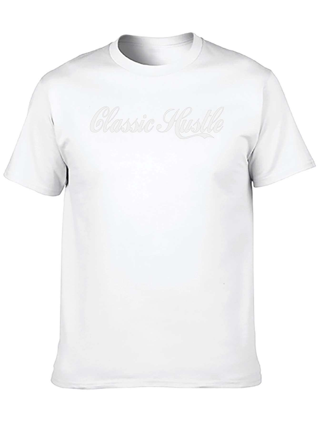 Classic Hustle Graphic Tee - Black