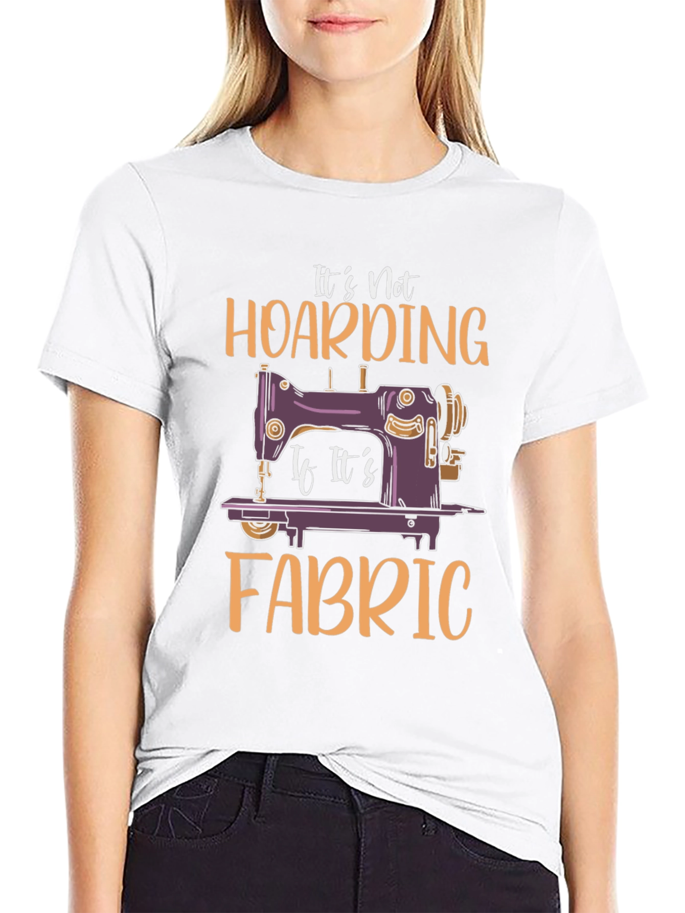 Its Not Hoarding Fabric T-Shirt