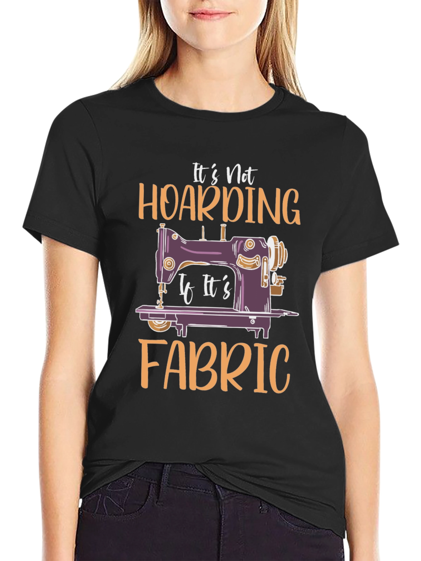 Its Not Hoarding Fabric T-Shirt