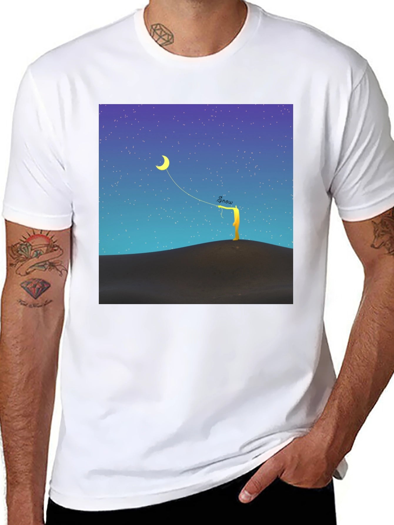 Moon Dreamer Graphic Tee - Comfort Fit