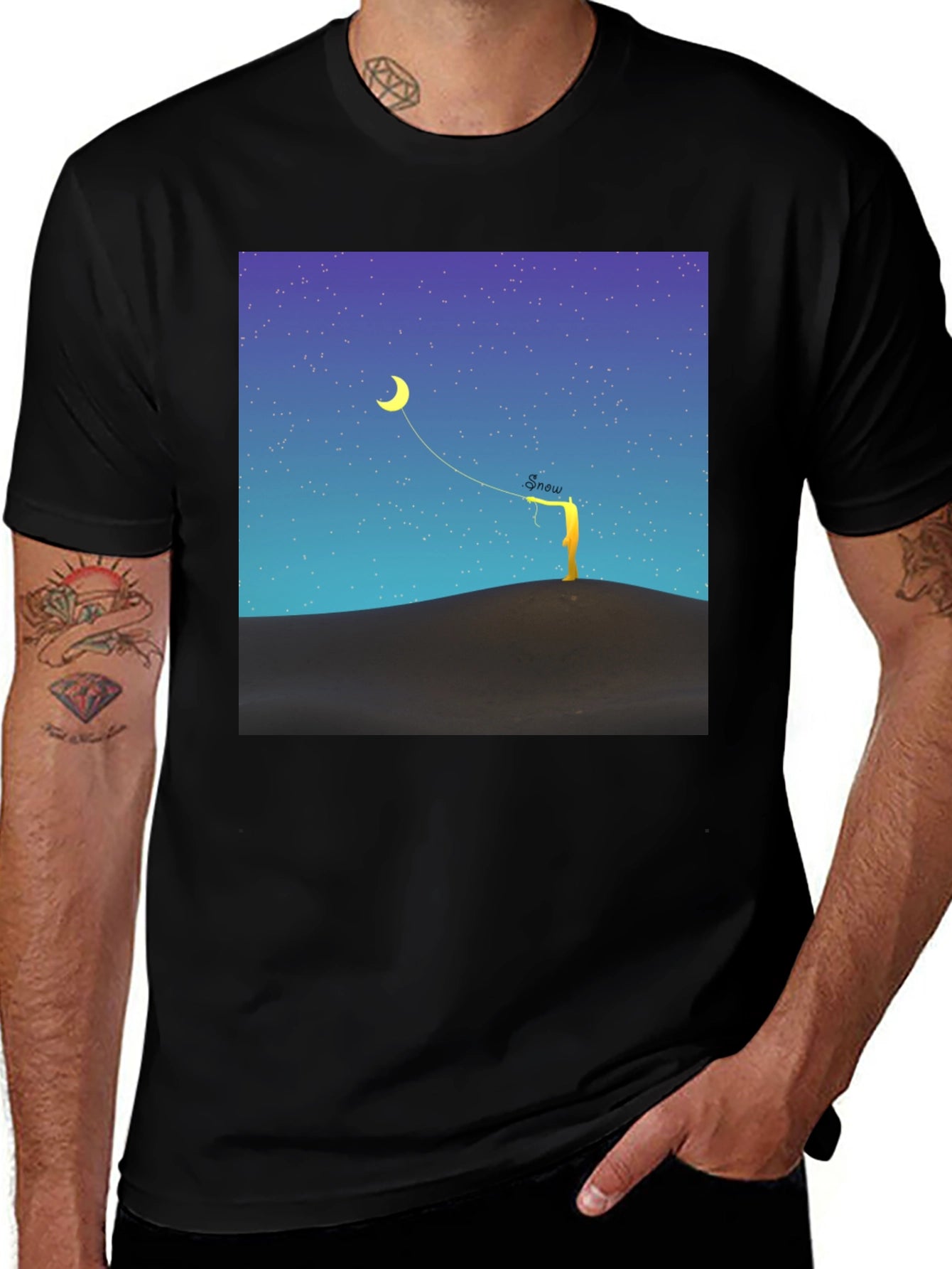 Moon Dreamer Graphic Tee - Comfort Fit