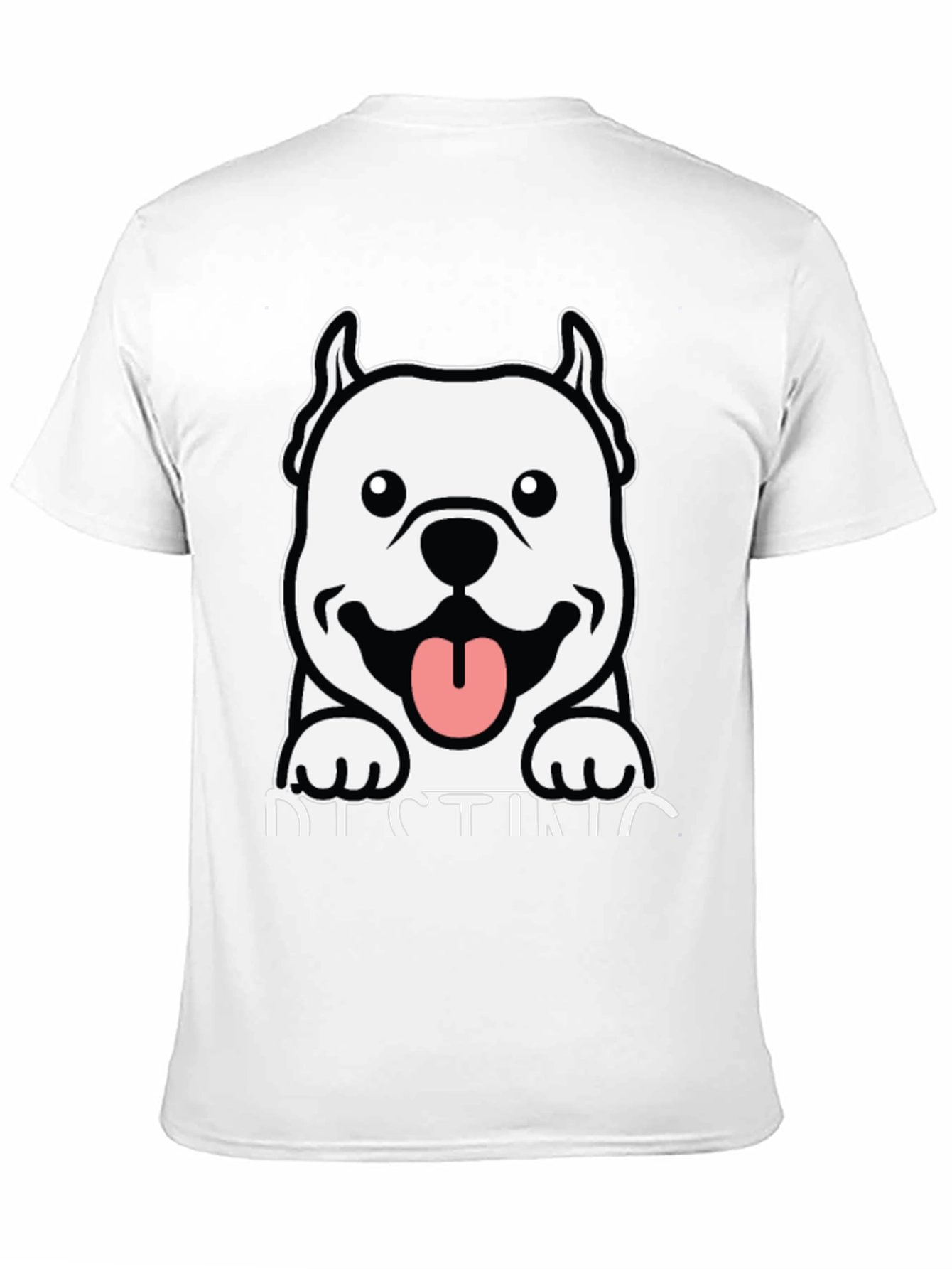 Cool Dog Graphic Black T-Shirt