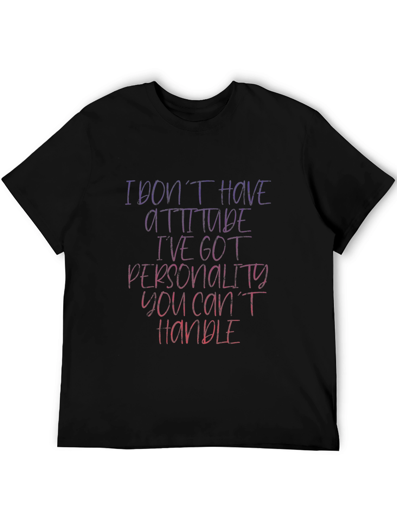 Attitude Personality Graphic T-Shirt