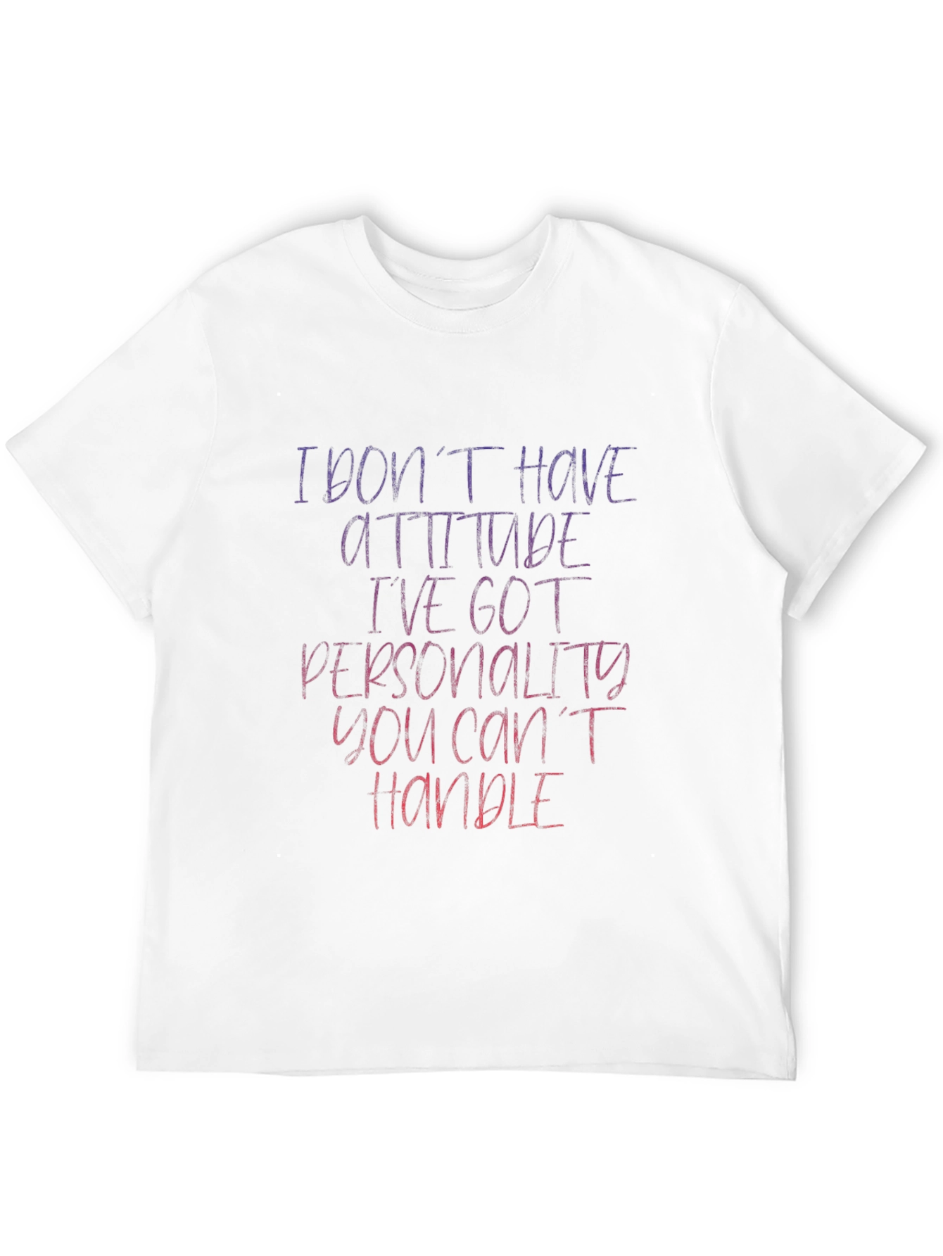 Attitude Personality Graphic T-Shirt