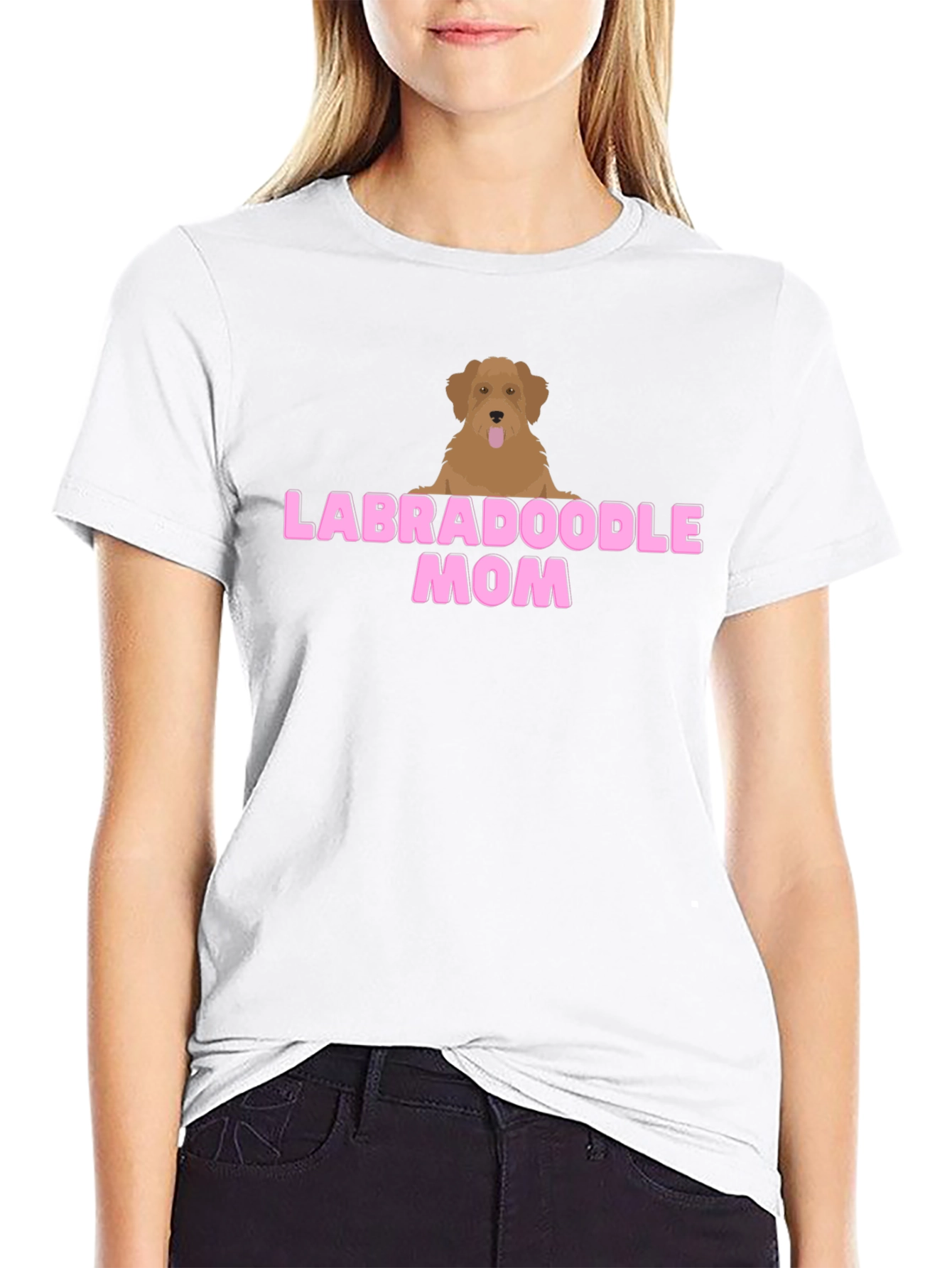 Labradoodle Mom T-Shirt - Cute Dog Lover Tee