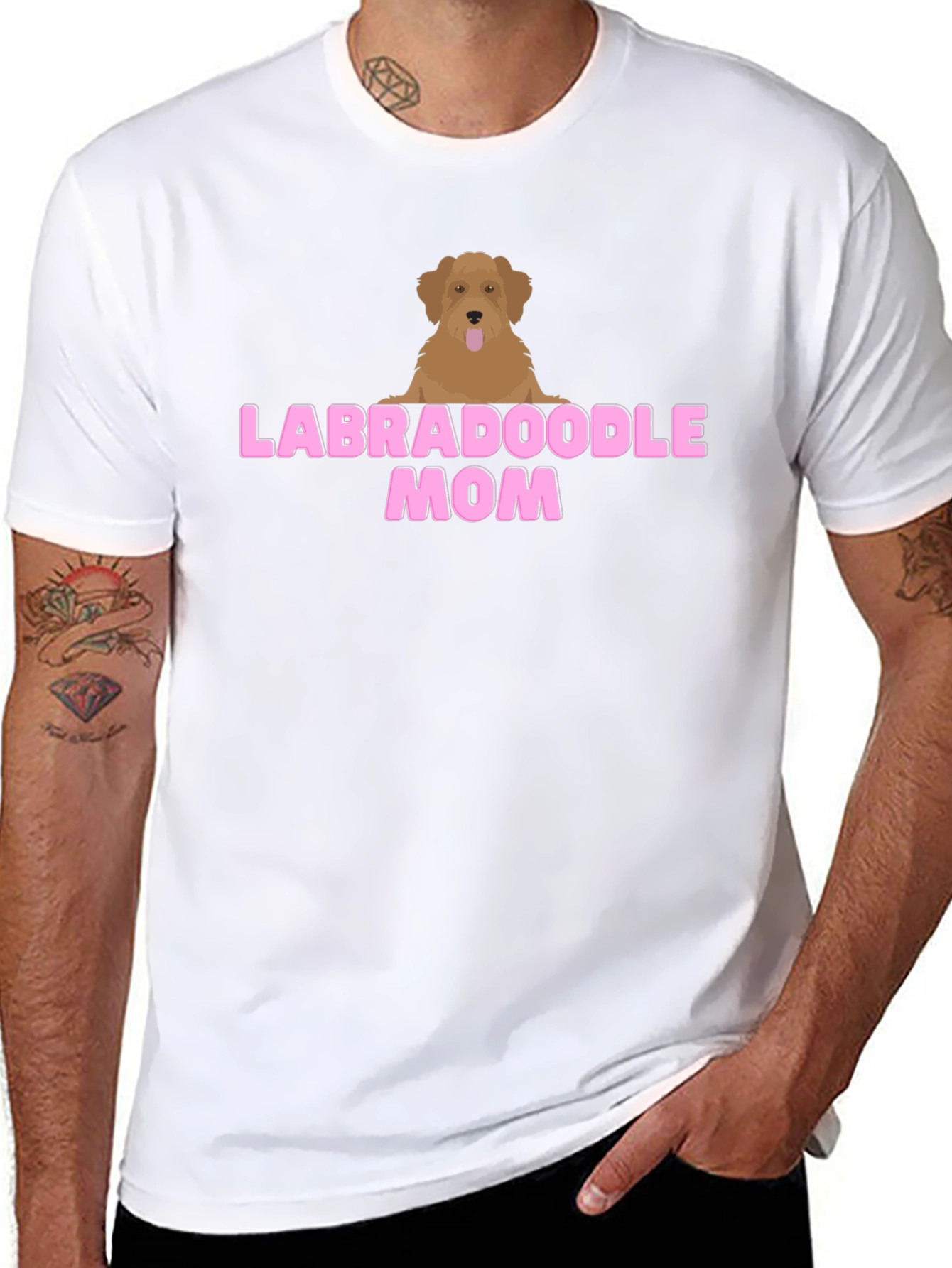 Labradoodle Mom T-Shirt - Cute Dog Lover Tee