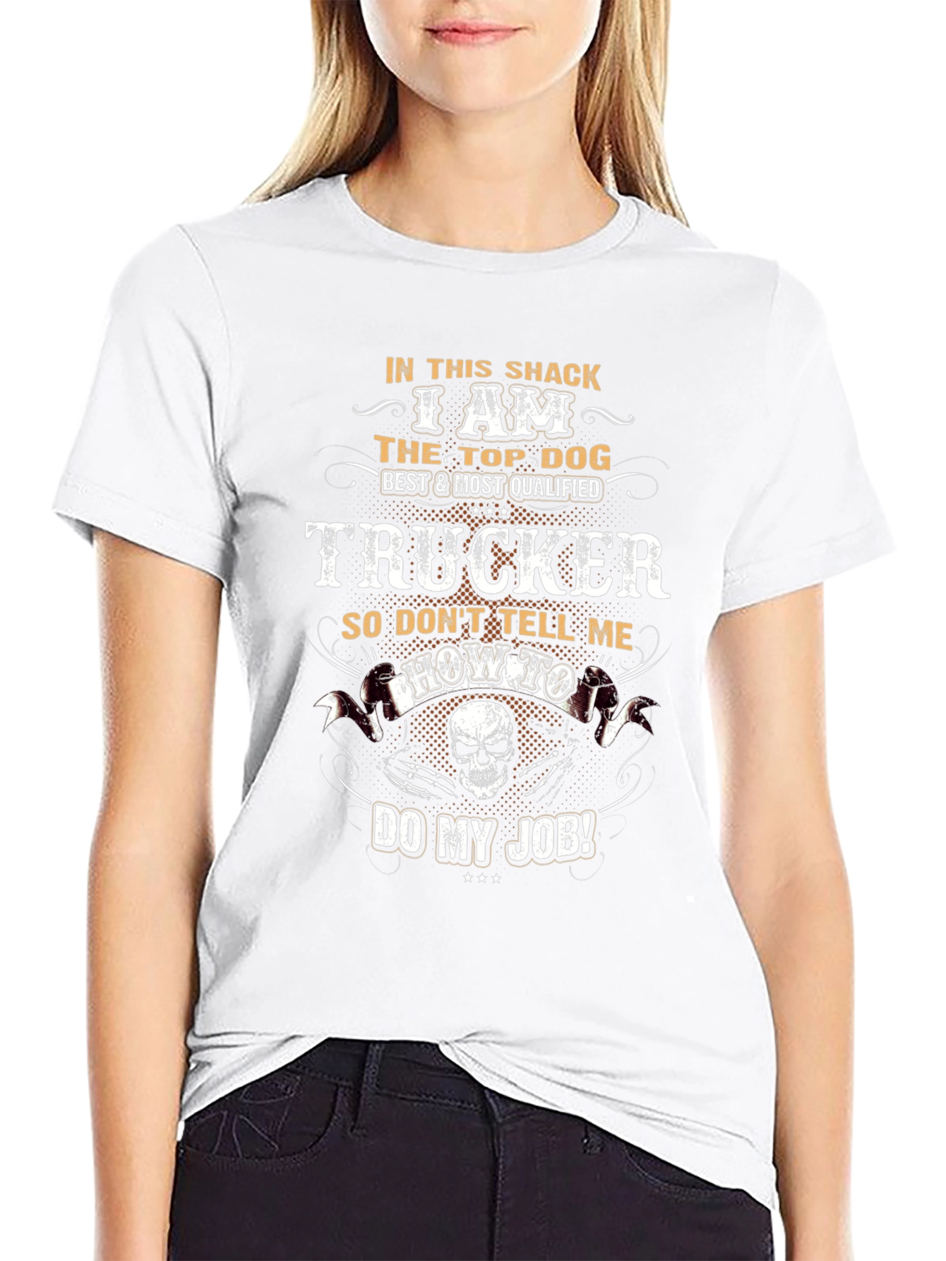 Trucker Top Dog Graphic Tee