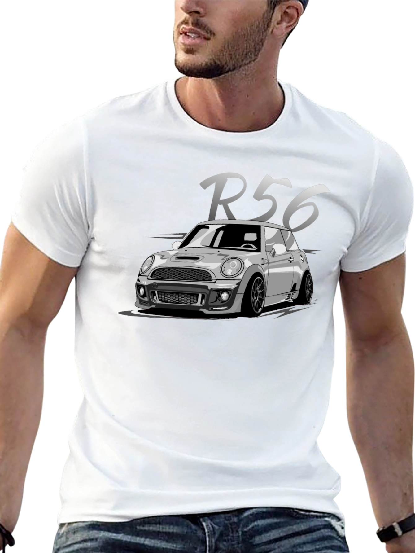 R56 Mini Cooper T-Shirt - Cool Car Graphic Tee