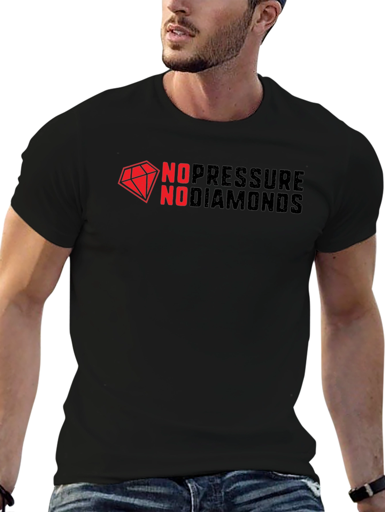 No Pressure No Diamonds Graphic Tee