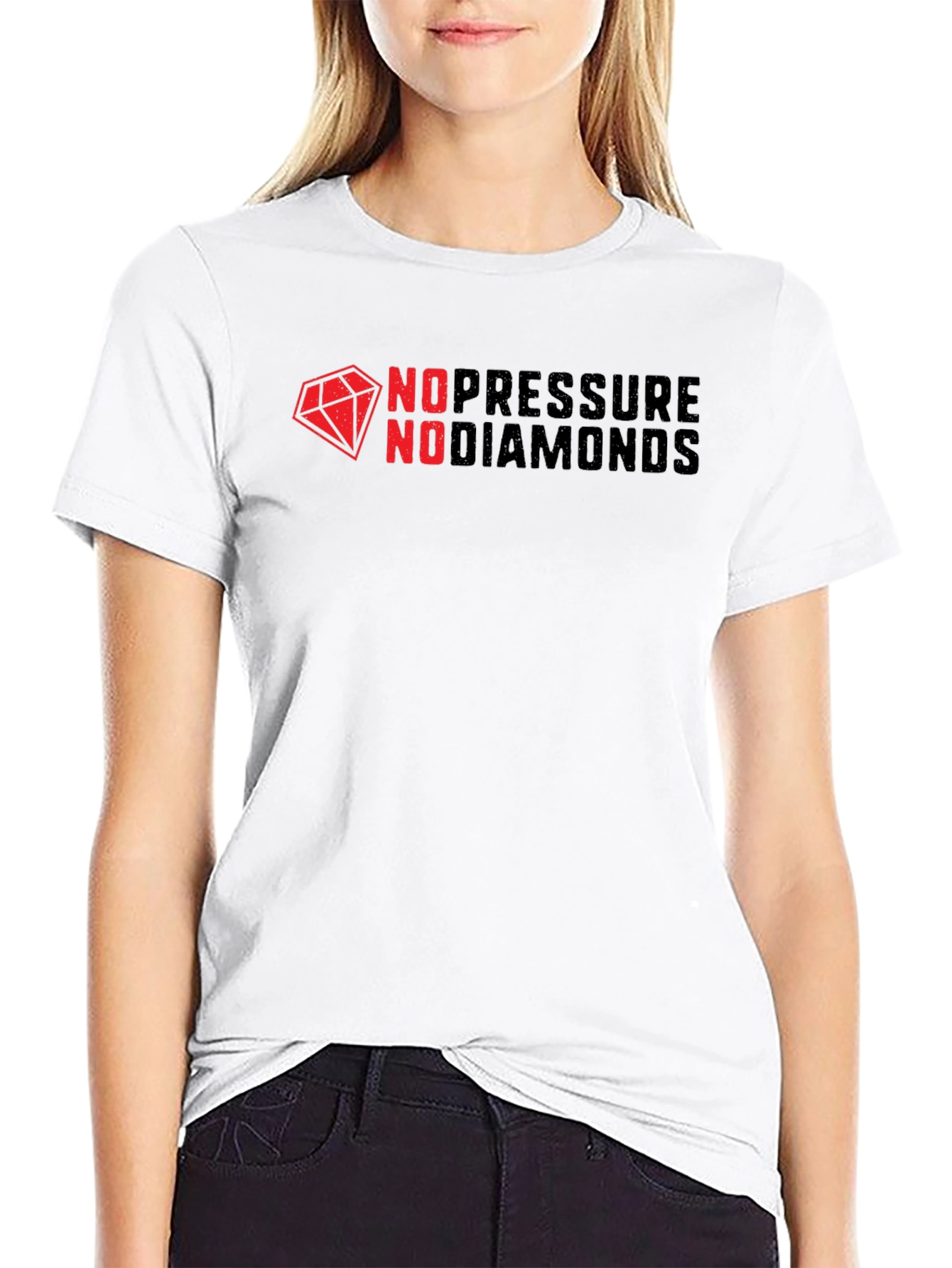 No Pressure No Diamonds Graphic Tee