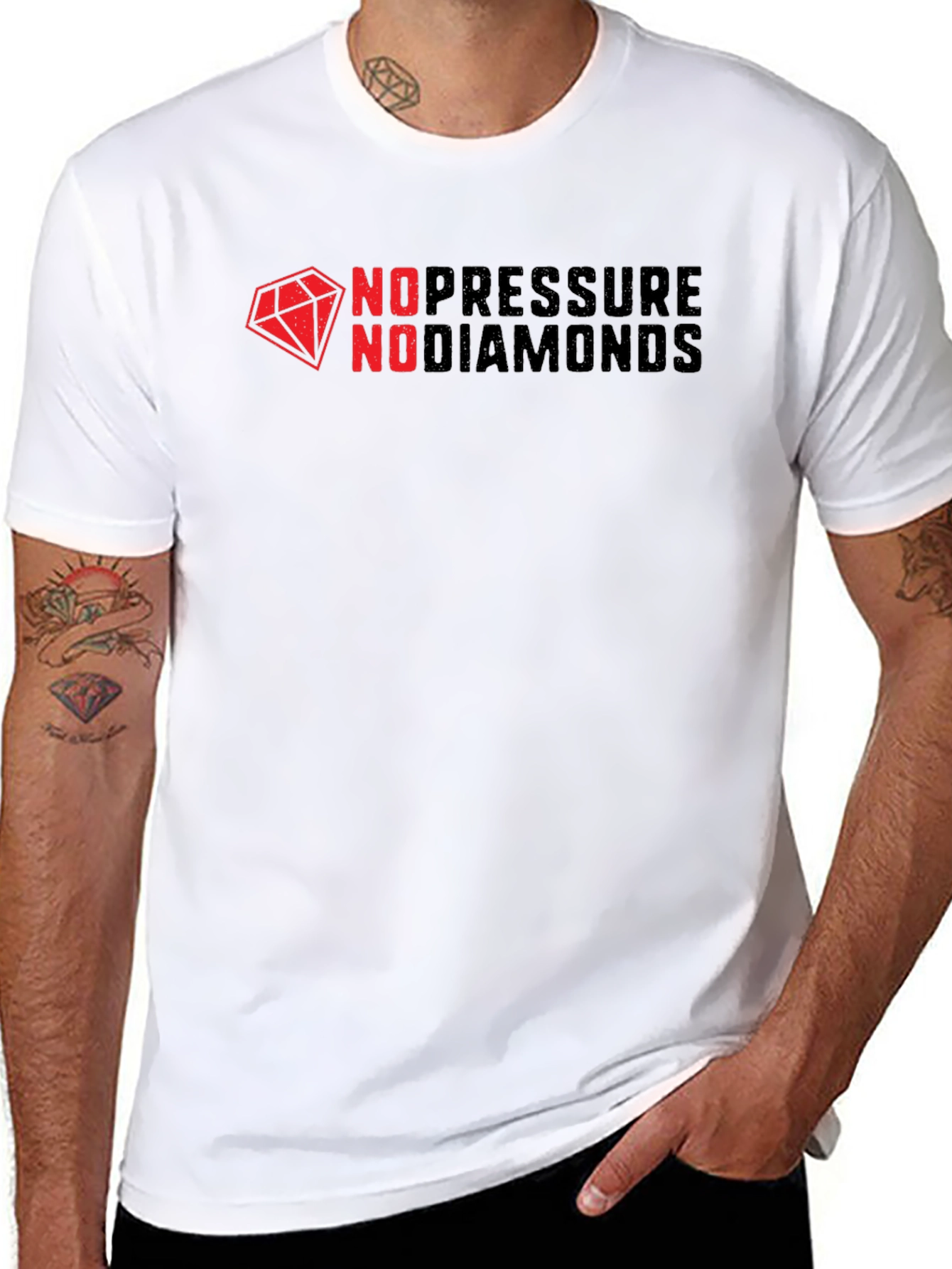 No Pressure No Diamonds Graphic Tee