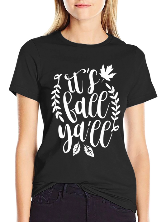 Its Fall Yall Graphic T-Shirt