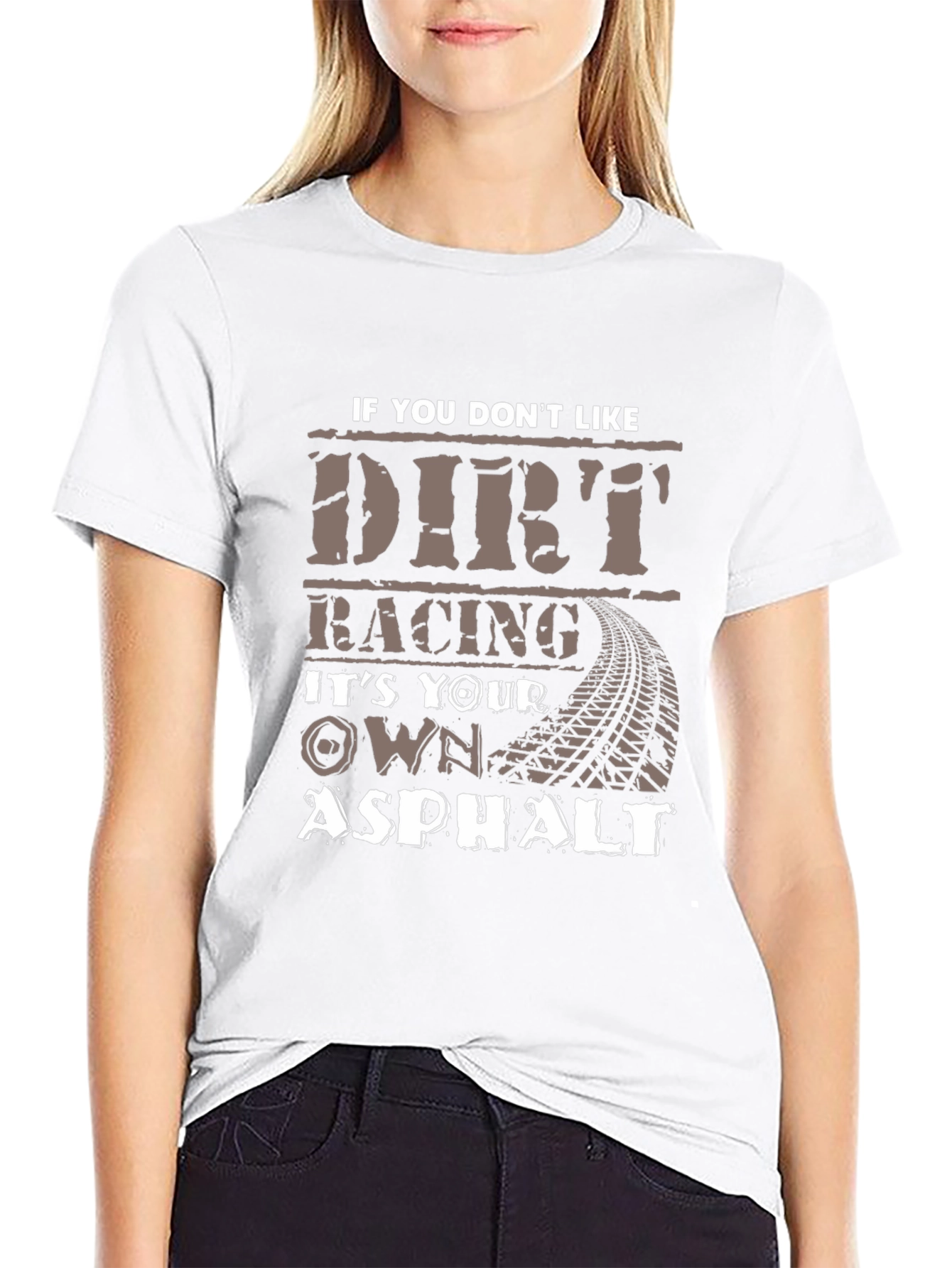Dirt Racing Asphalt T-Shirt