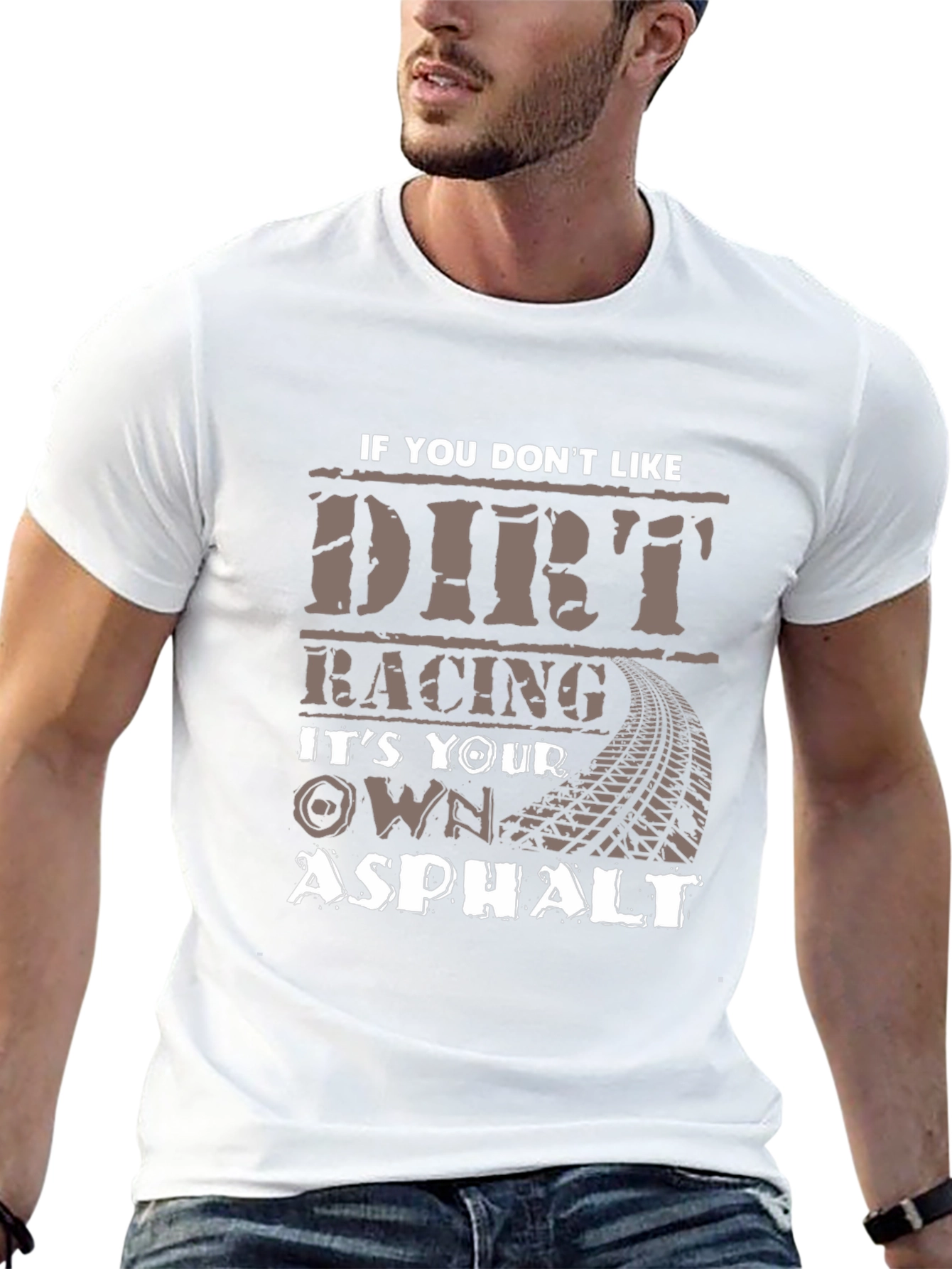 Dirt Racing Asphalt T-Shirt