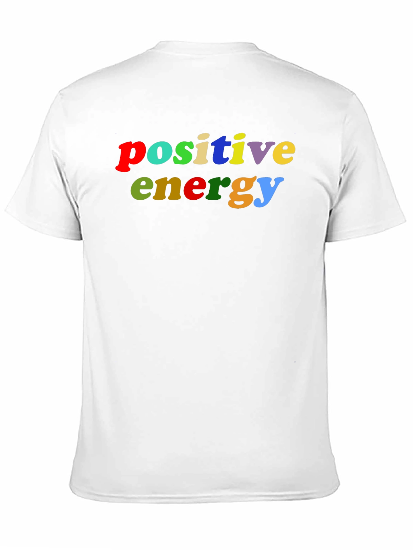 Positive Energy Black Crew Neck T-Shirt