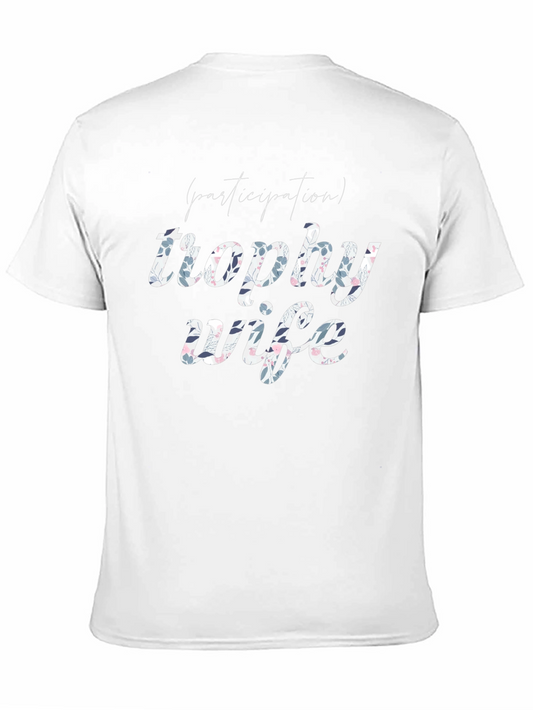 Trophy Wife Graphic Tee - Novelty Slogan T-Shirt