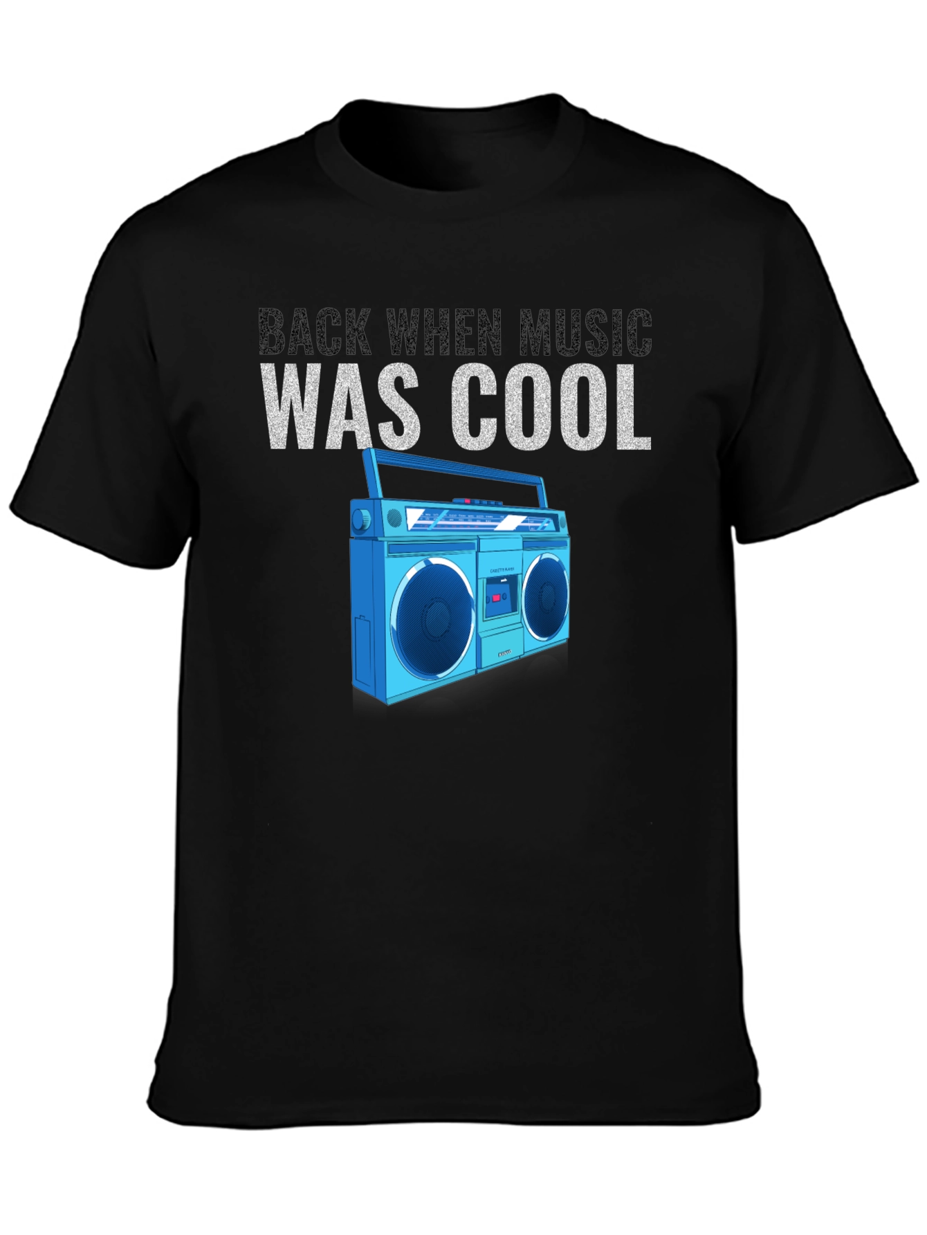 Retro Music T-Shirt - Back When Music Was Cool