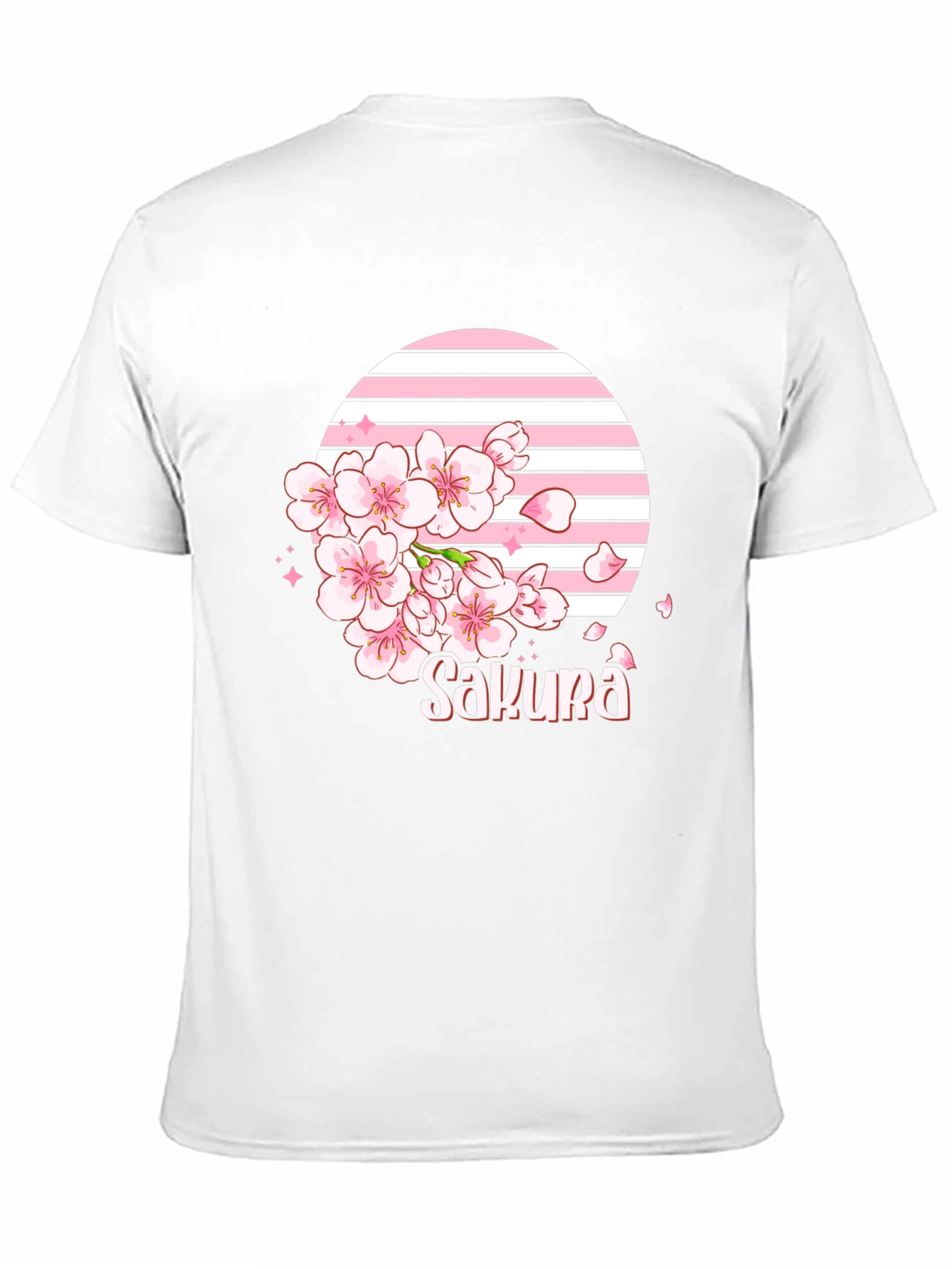 Sakura Flower Graphic T-Shirt - Japanese Cherry Blossom Tee