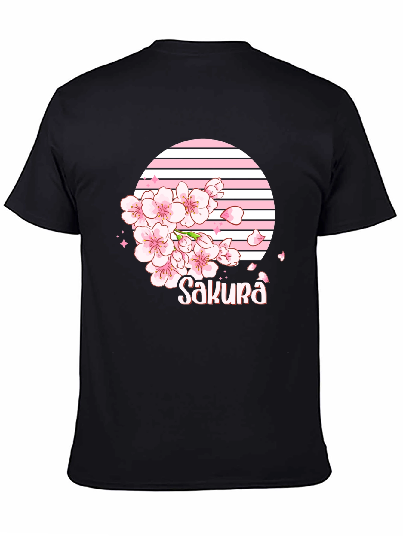 Sakura Flower Graphic T-Shirt - Japanese Cherry Blossom Tee