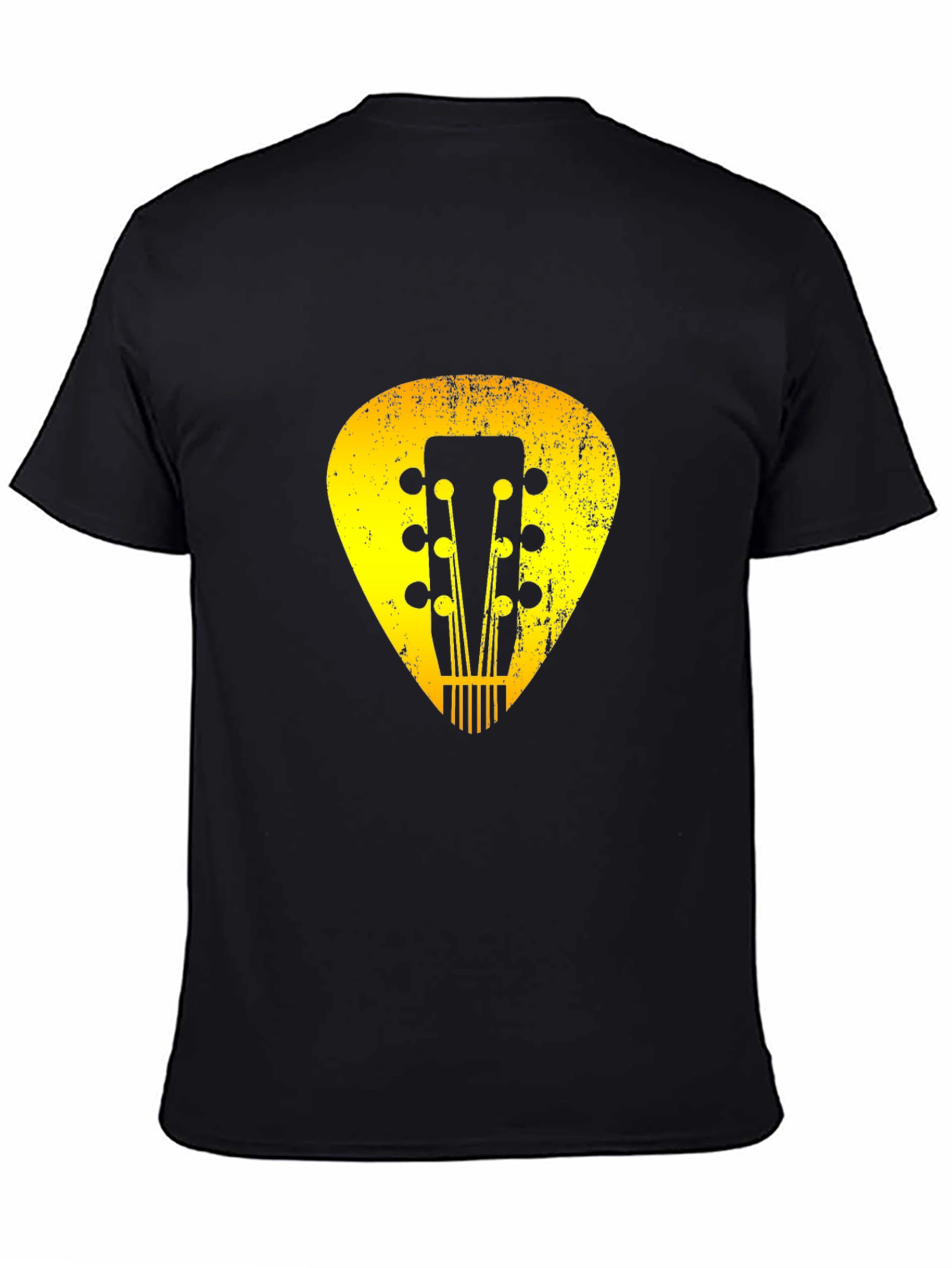 Guitar Pick Headstock Graphic Tee