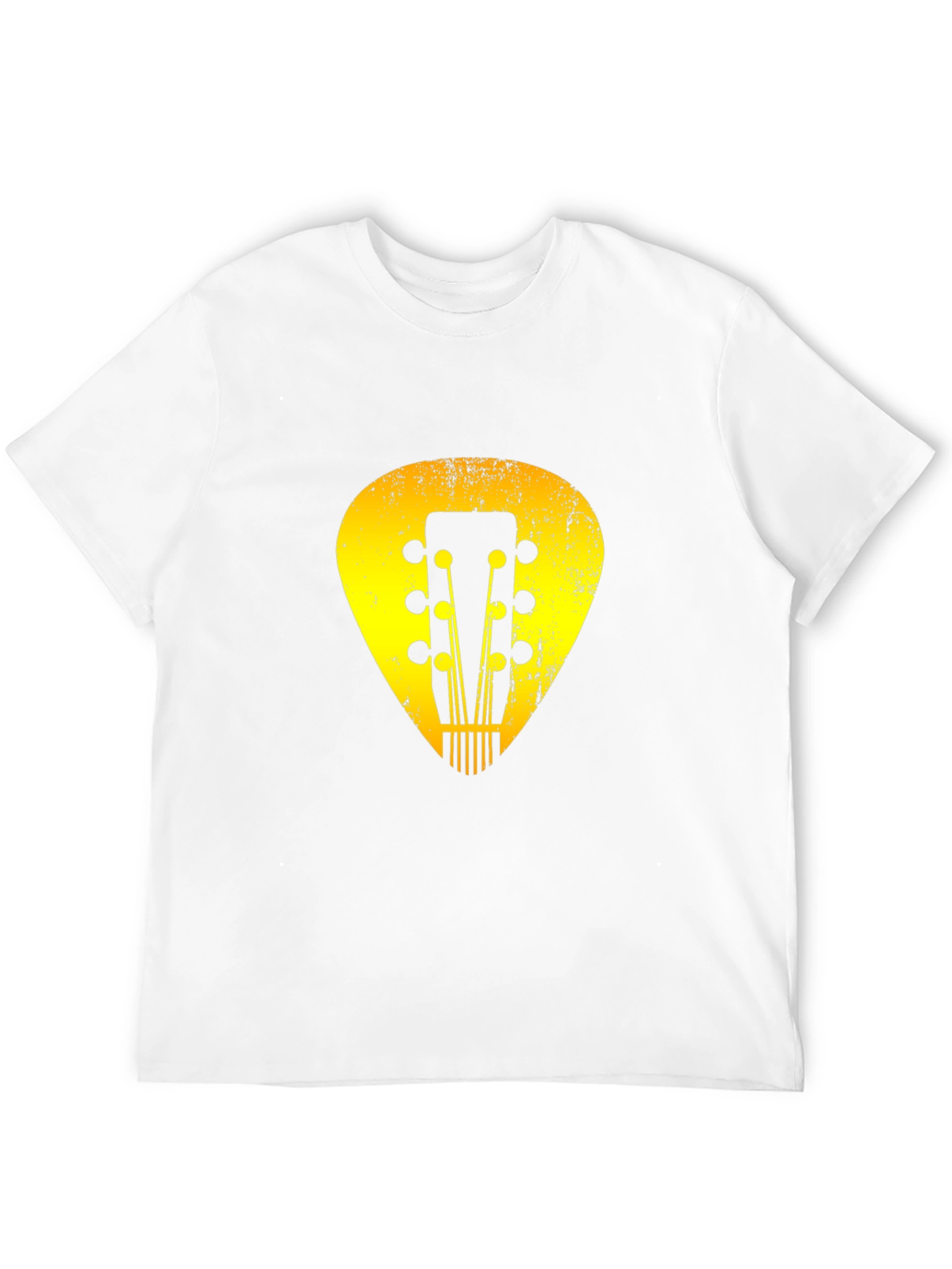 Guitar Pick Headstock Graphic Tee