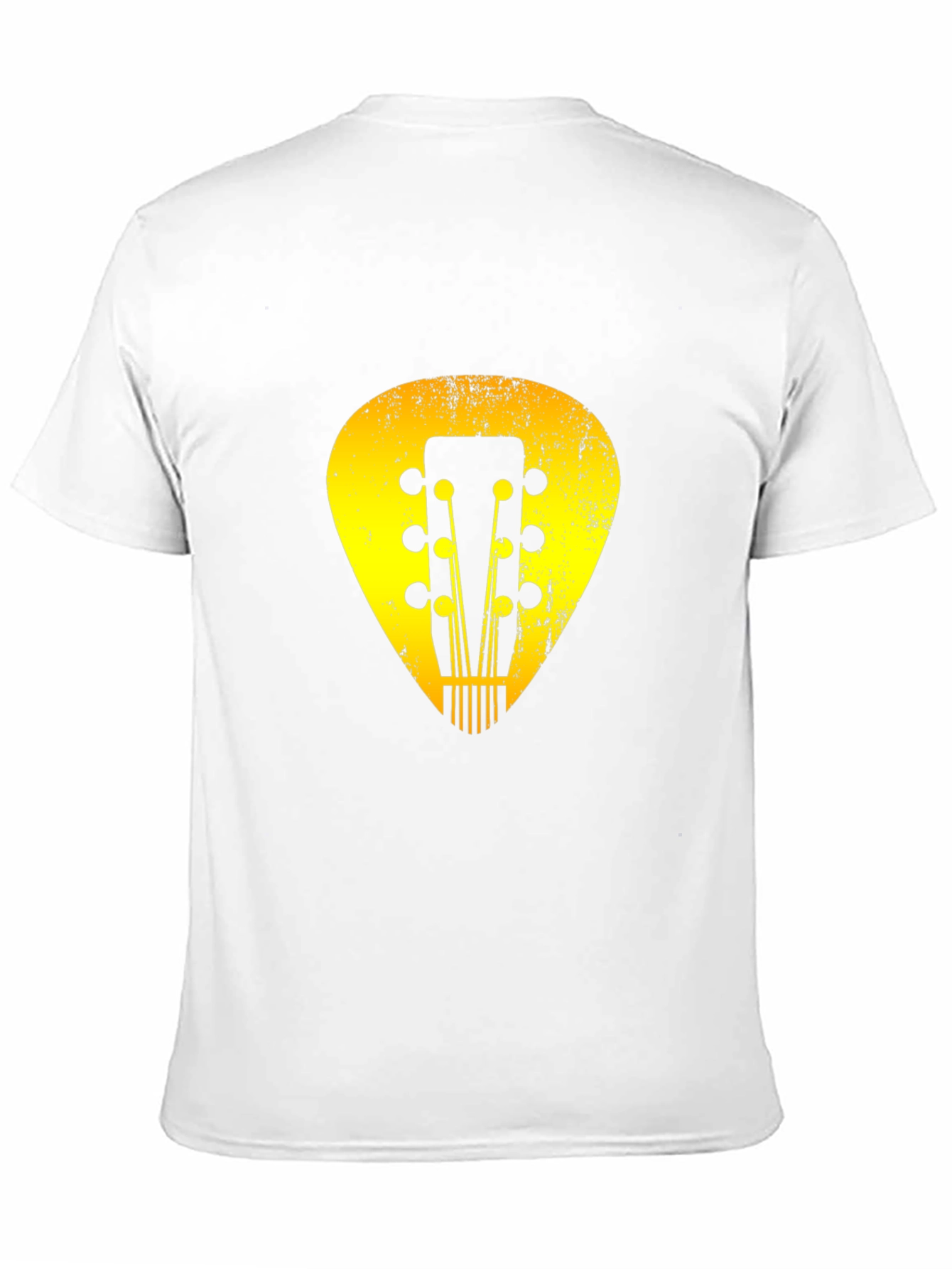 Guitar Pick Headstock Graphic Tee